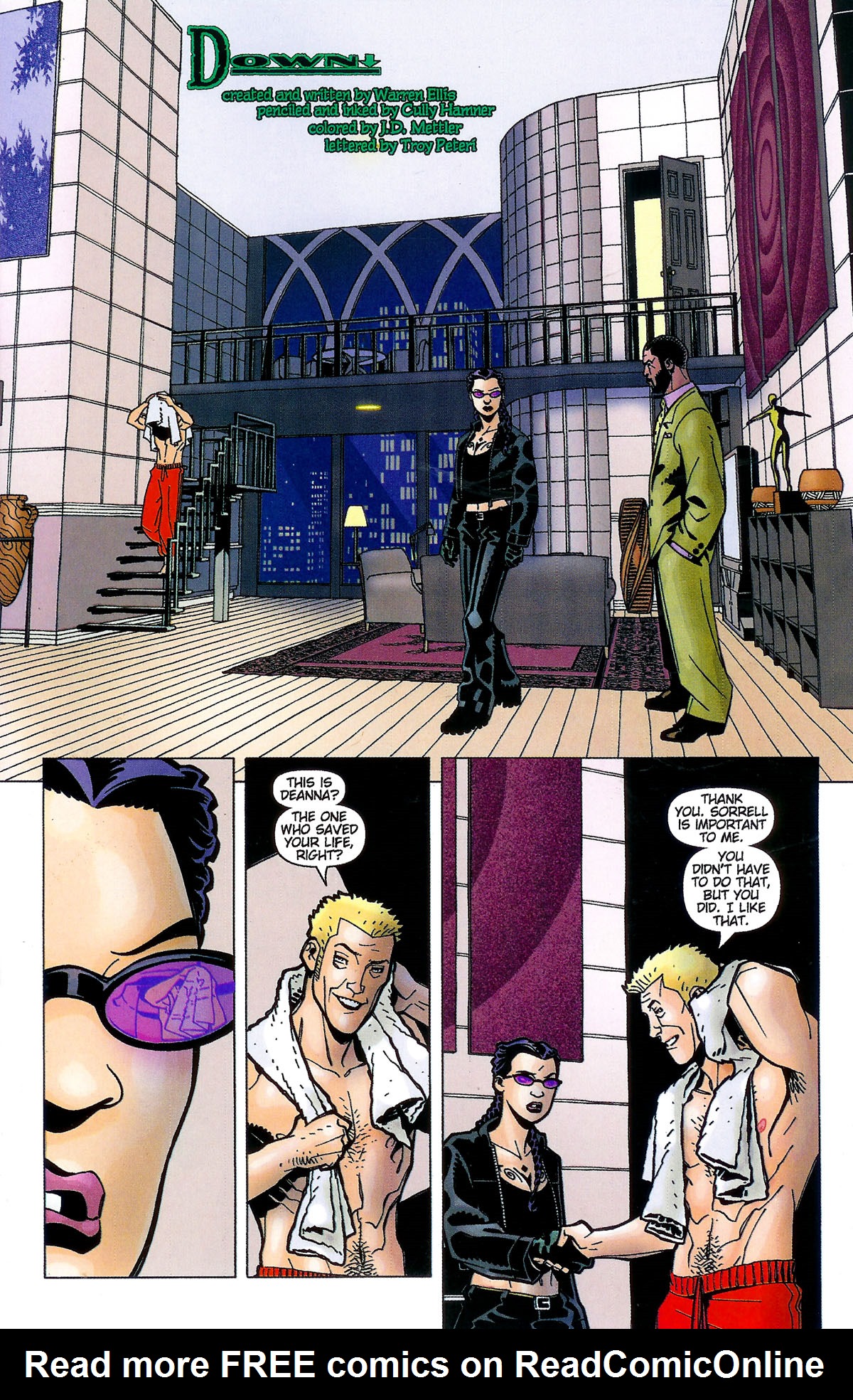 Read online Down comic -  Issue #3 - 4