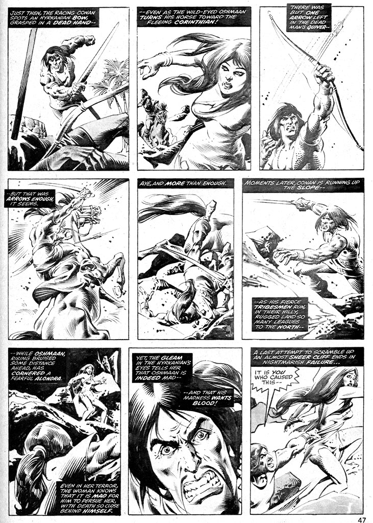 Read online The Savage Sword Of Conan comic -  Issue #37 - 47