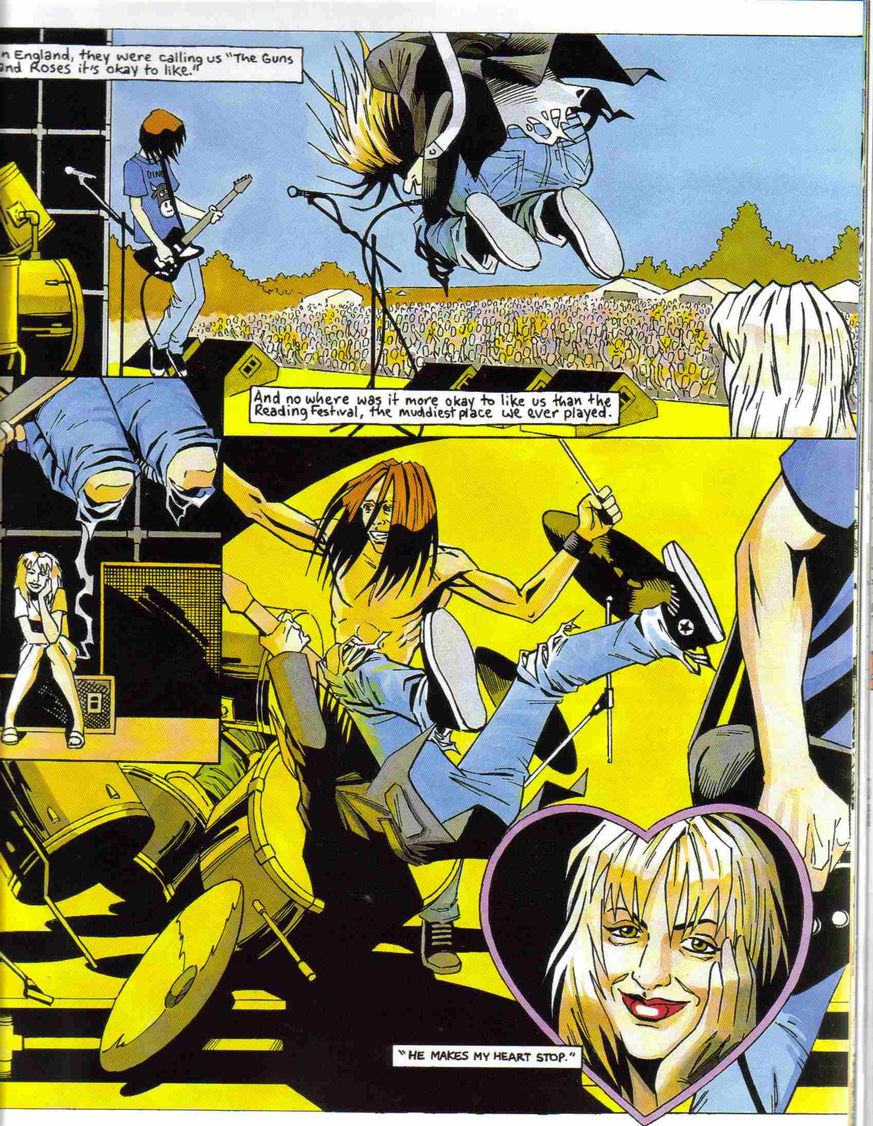 Read online GodSpeed: The Kurt Cobain Graphic comic -  Issue # TPB - 52