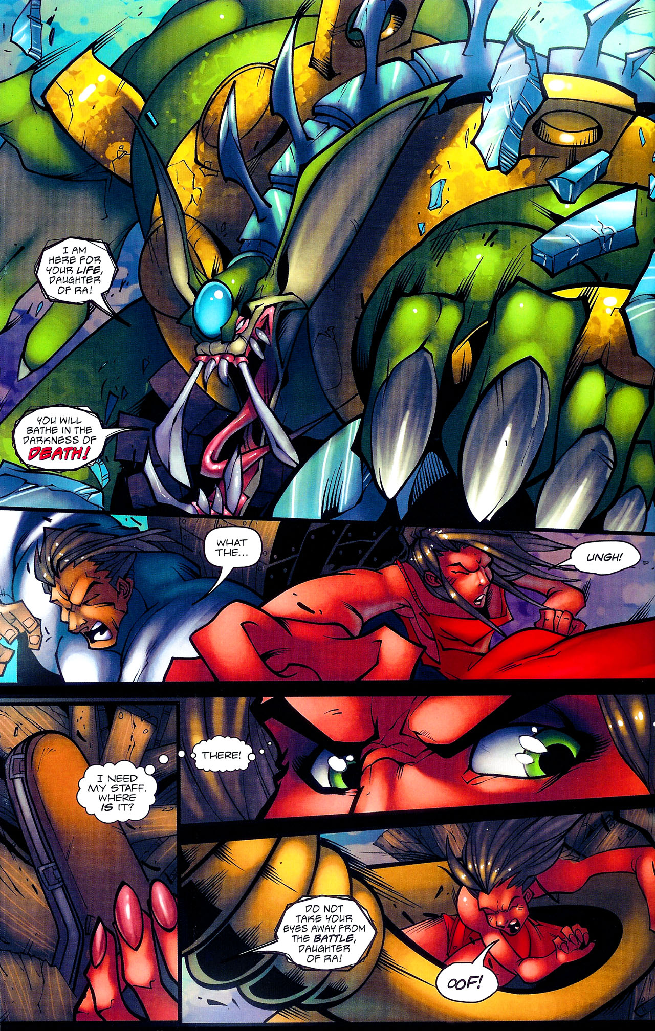 Read online Legend of Isis comic -  Issue #1 - 18