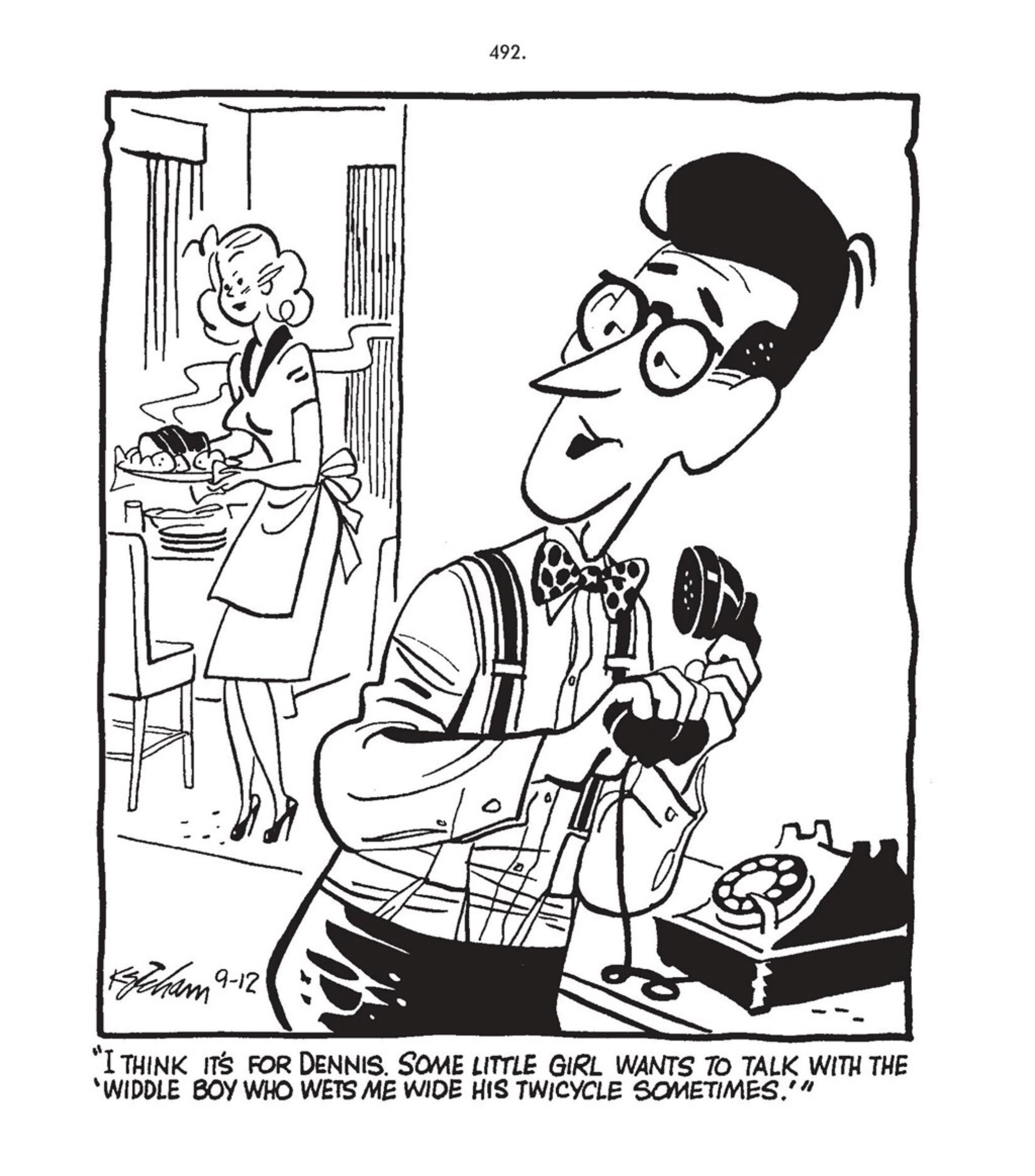 Read online Hank Ketcham's Complete Dennis the Menace comic -  Issue # TPB 1 (Part 6) - 20