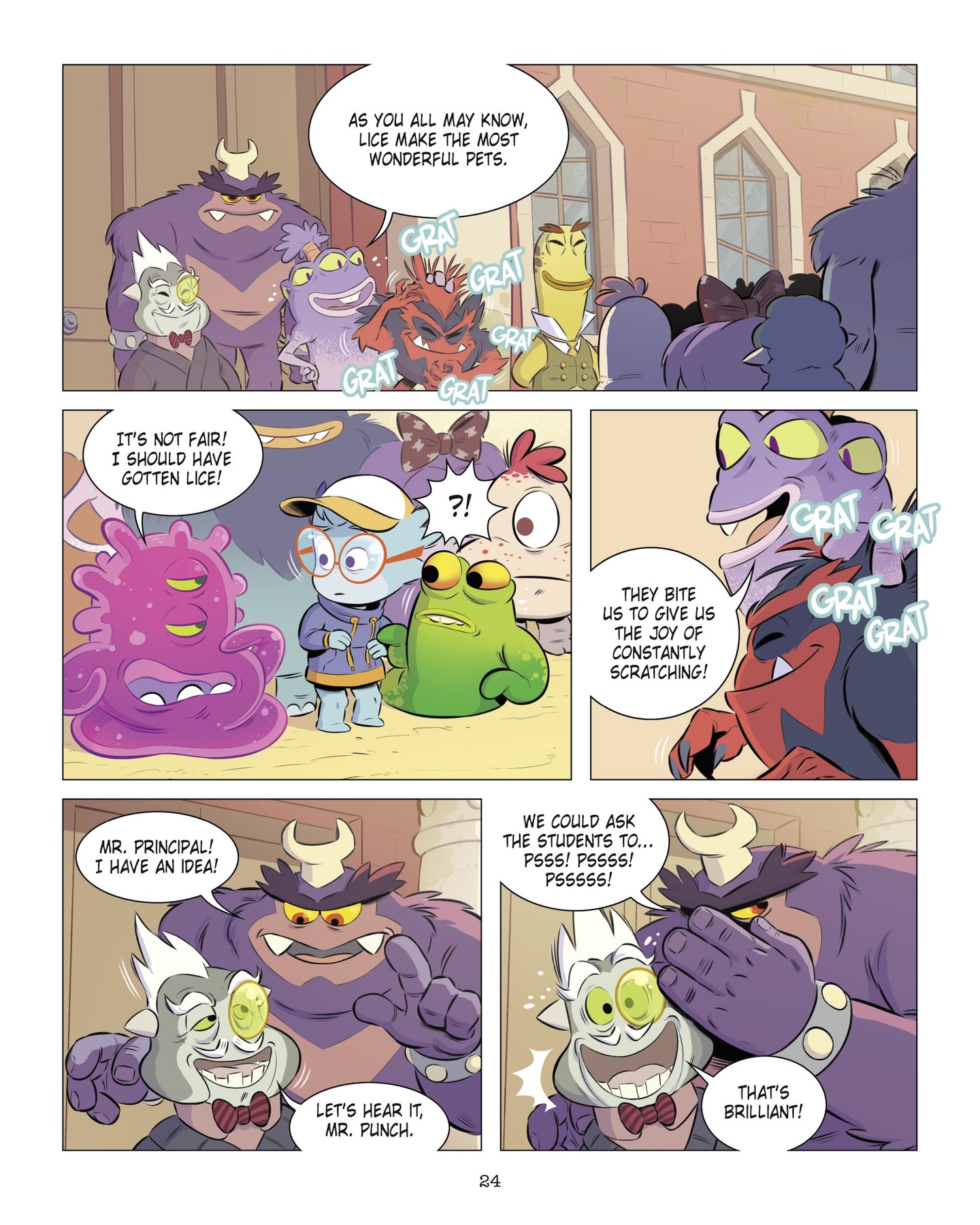 Read online The School for Little Monsters: It's Tough Being Flop comic -  Issue # TPB - 24