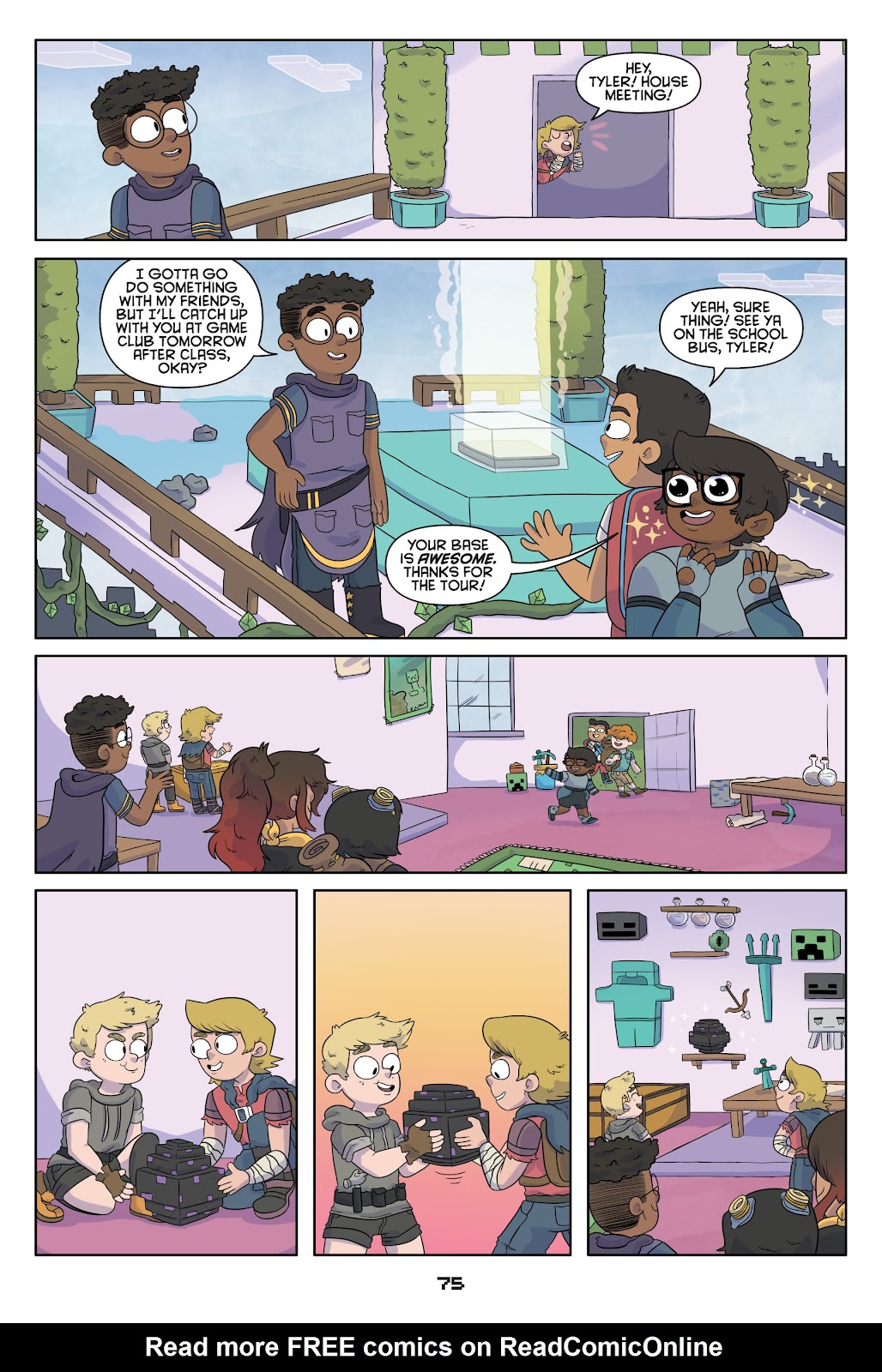 Minecraft issue TPB 1 - Page 74
