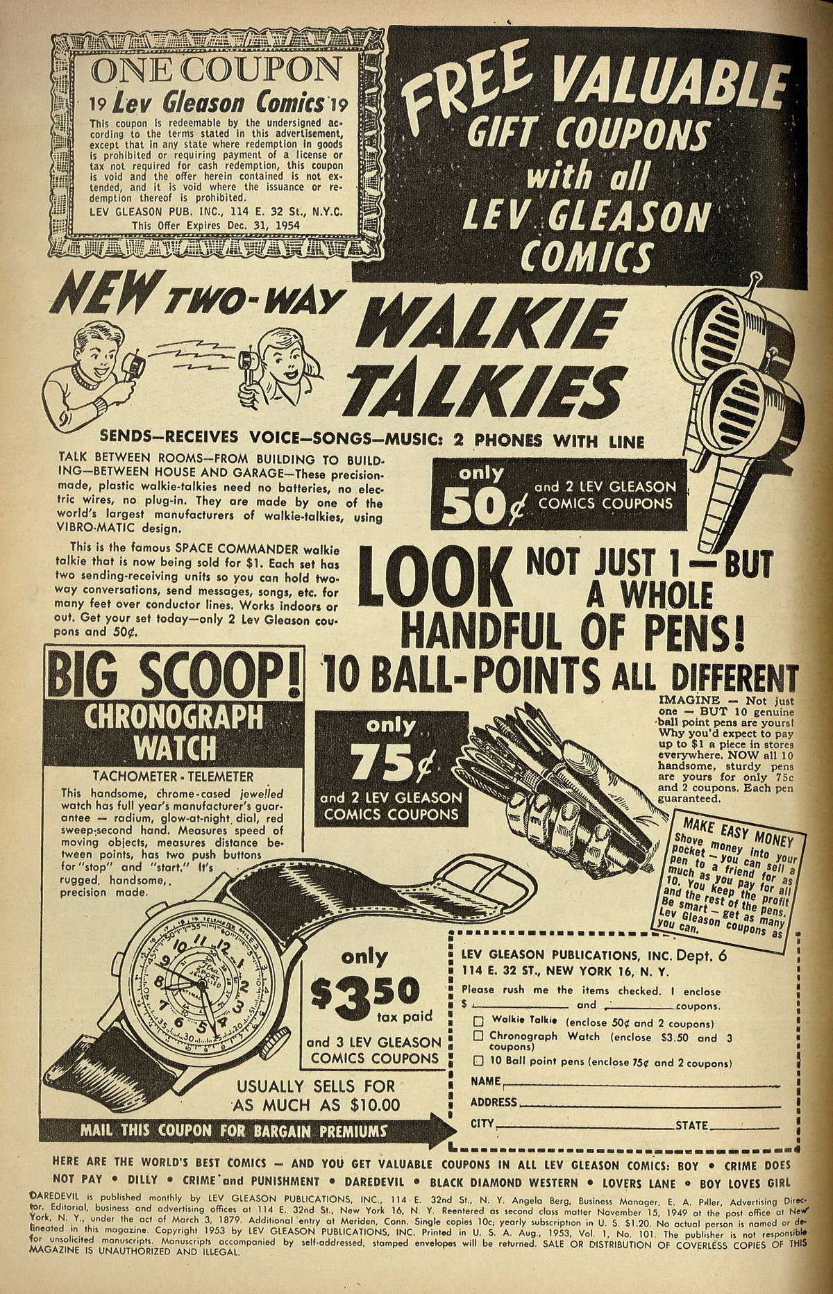 Read online Daredevil (1941) comic -  Issue #101 - 2