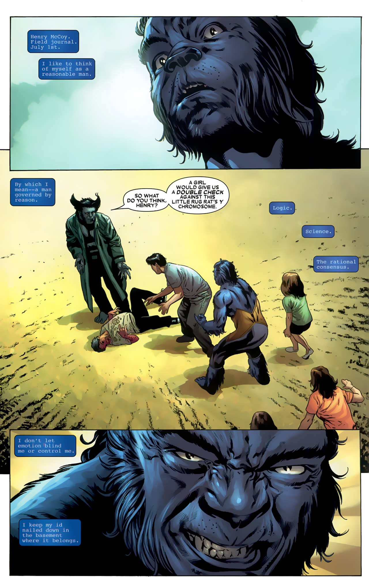 Read online X-Men: Endangered Species comic -  Issue # TPB (Part 2) - 36