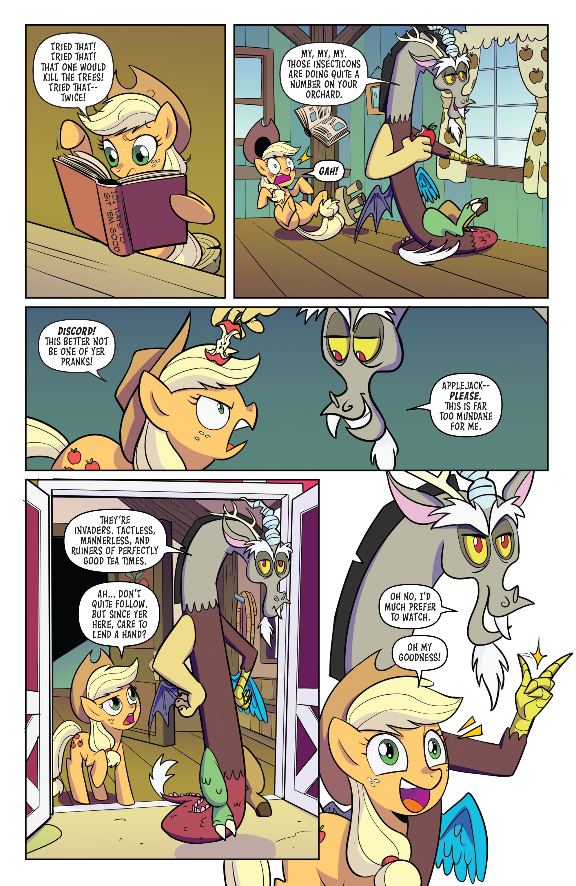 Read online My Little Pony/Transformers comic -  Issue #4 - 8