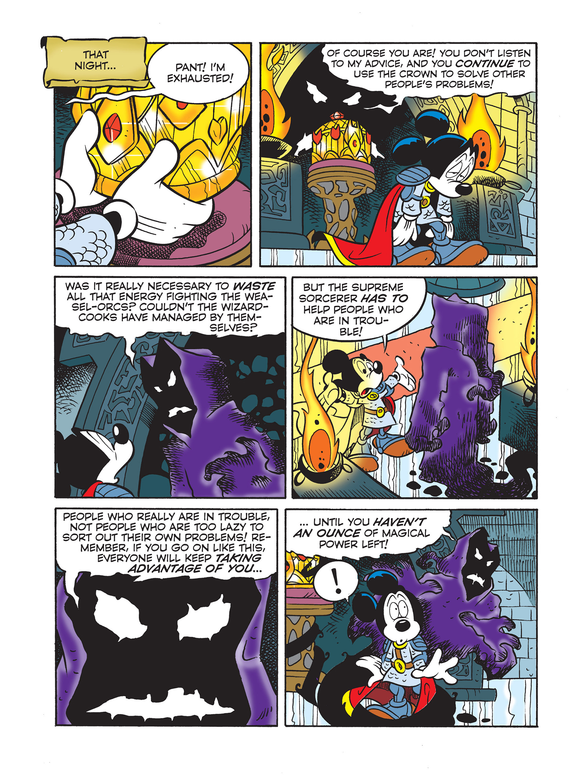 Read online Wizards of Mickey II: The Dark Age comic -  Issue #1 - 18