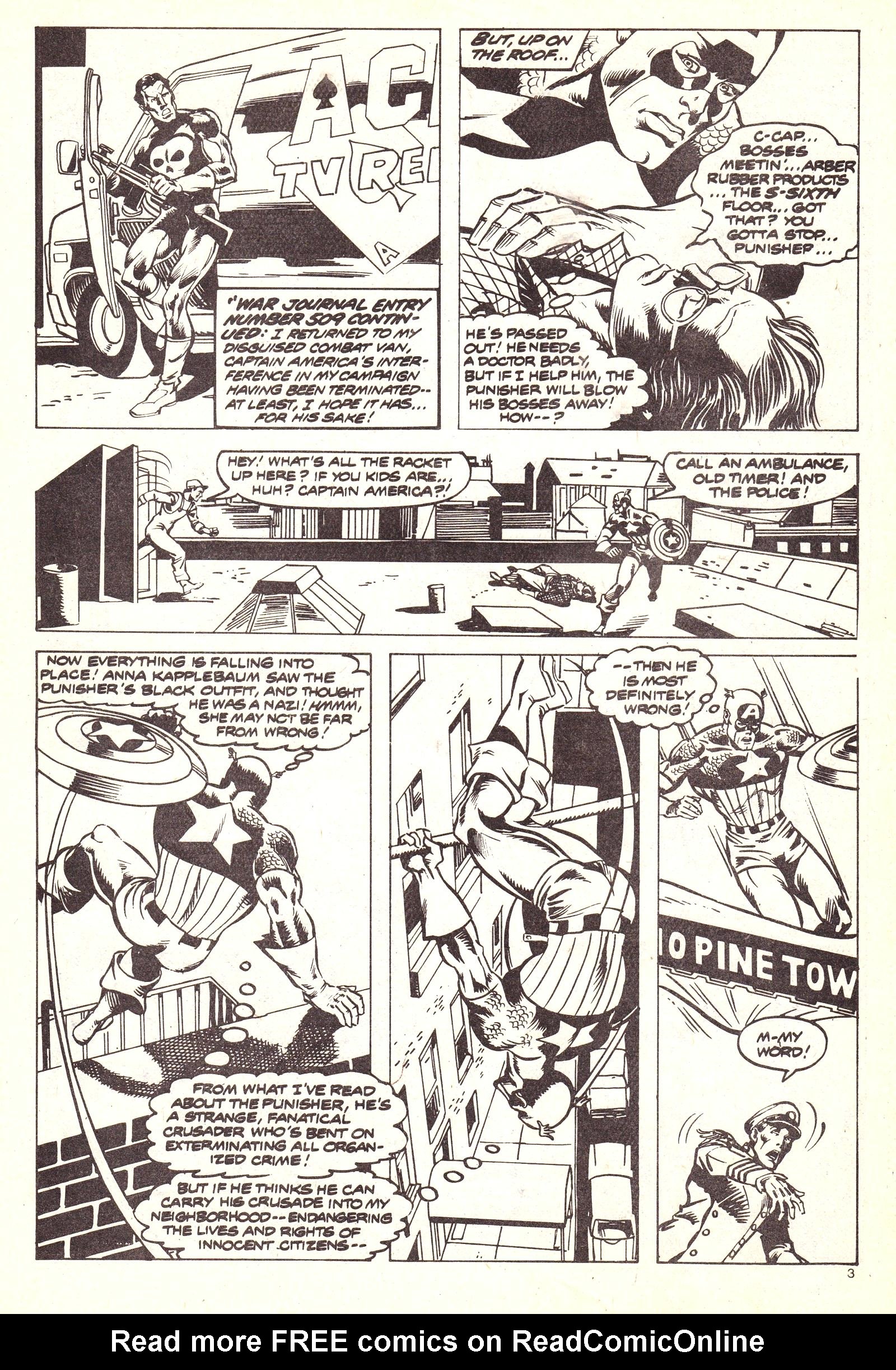 Read online Captain America (1981) comic -  Issue #50 - 3