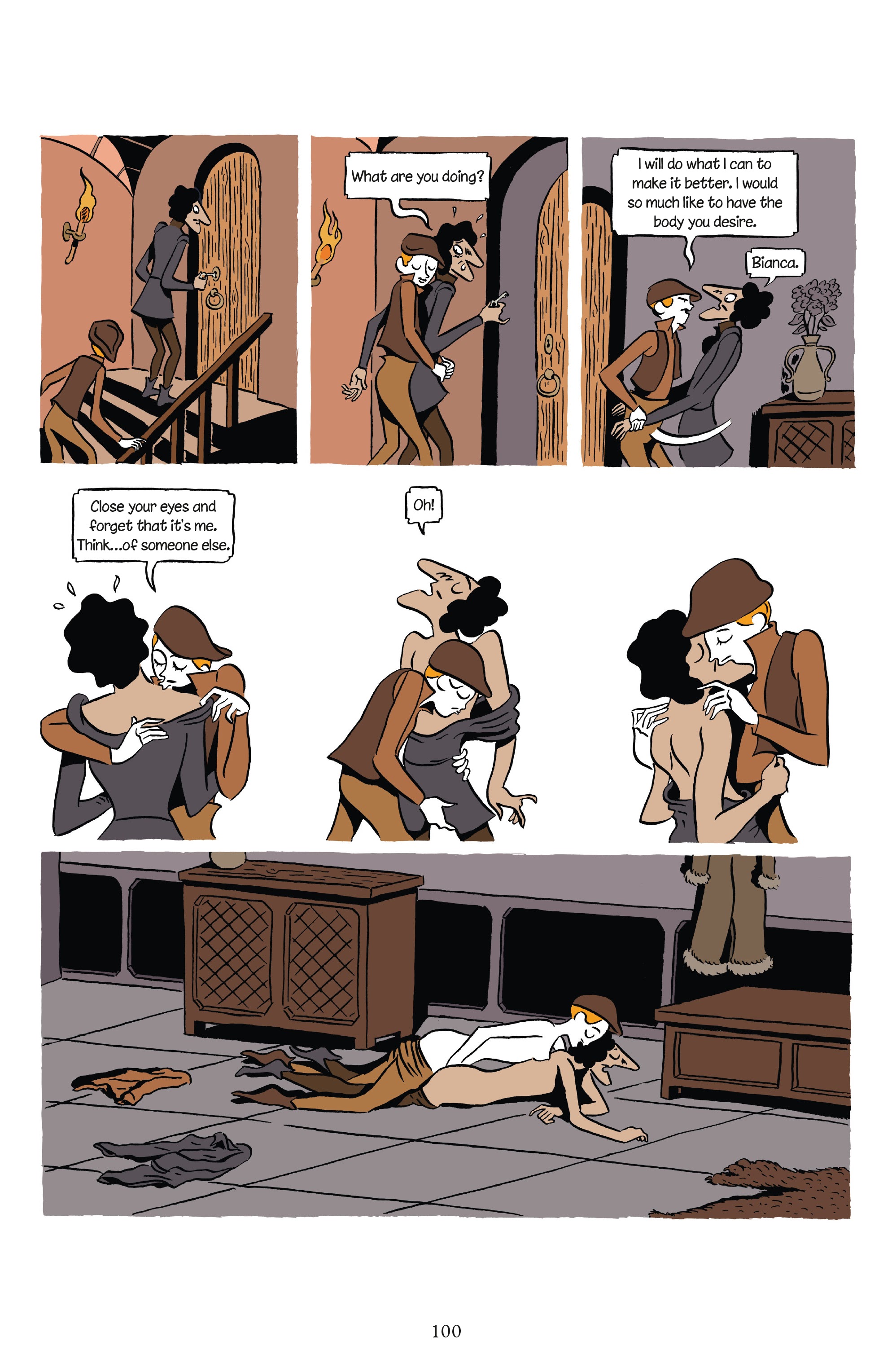 Read online A Man's Skin comic -  Issue # TPB (Part 1) - 99