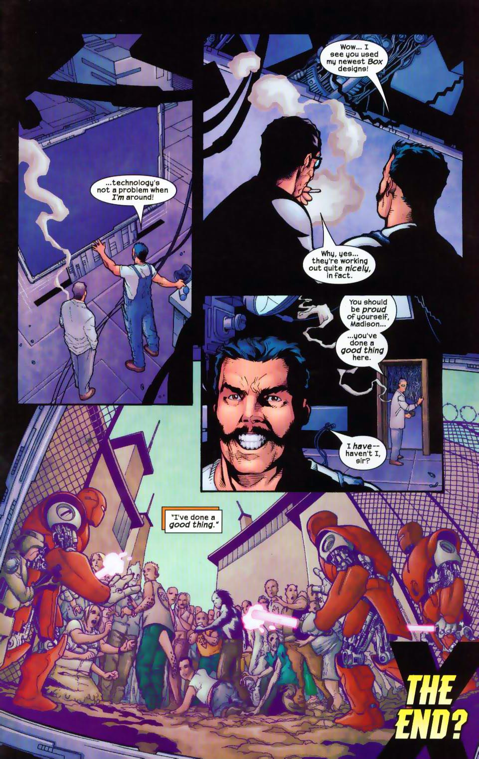 Read online Weapon X (2002) comic -  Issue #4 - 25
