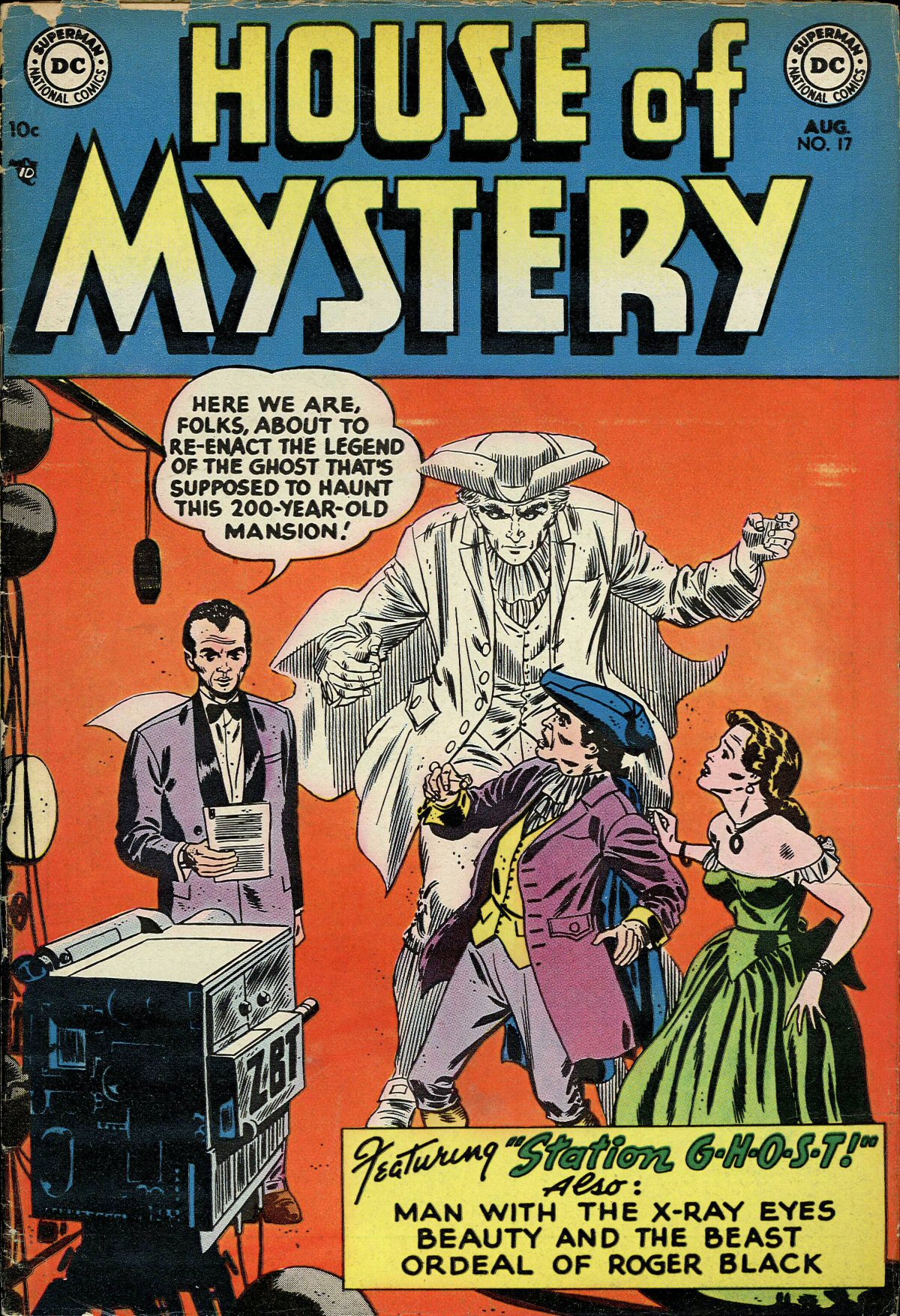 Read online House of Mystery (1951) comic -  Issue #17 - 1