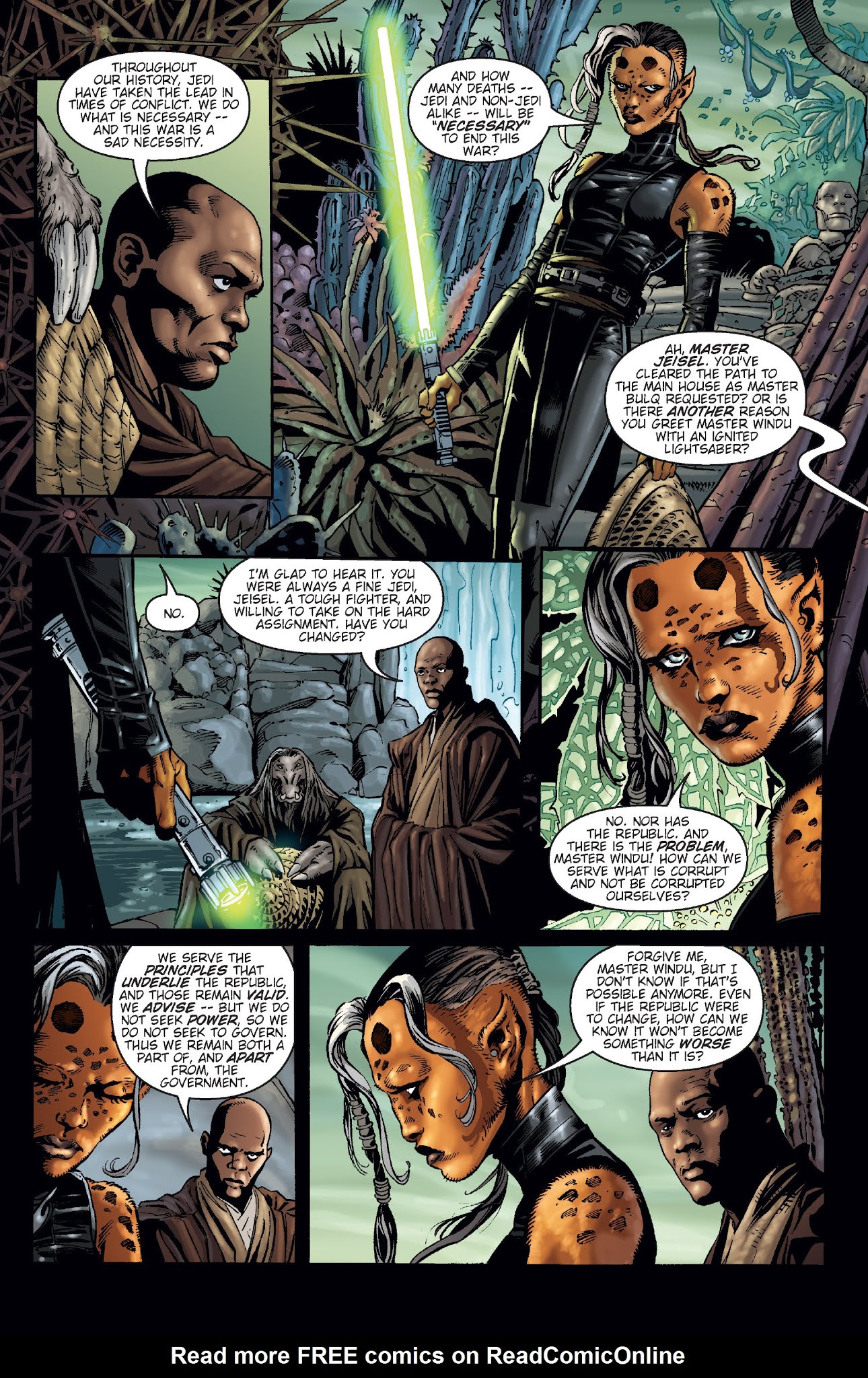Read online Star Wars: Jedi comic -  Issue # Issue Mace Windu - 17