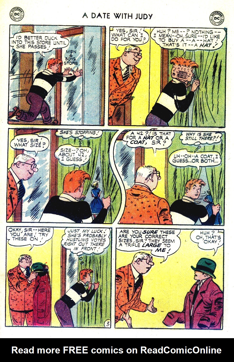 Read online A Date with Judy comic -  Issue #45 - 12