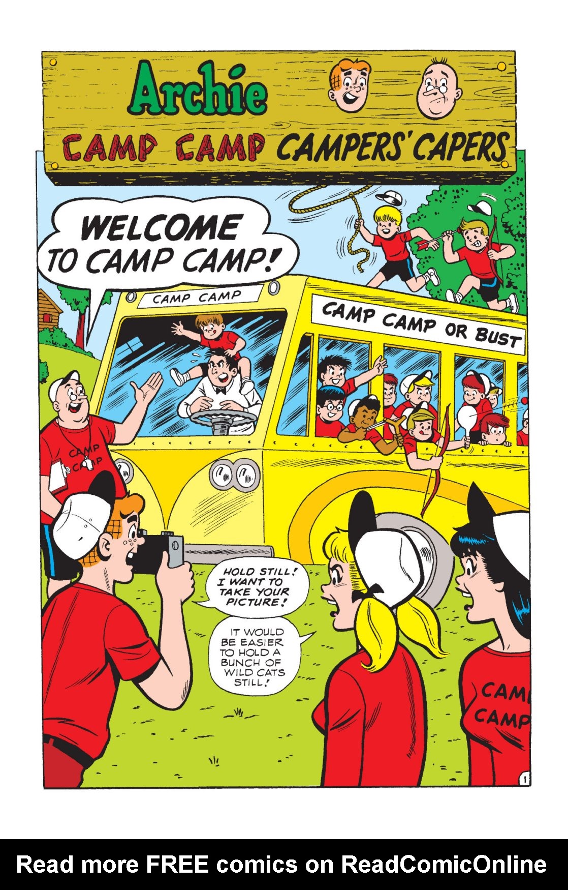 Read online Archie's Camp Tales comic -  Issue # TPB - 19