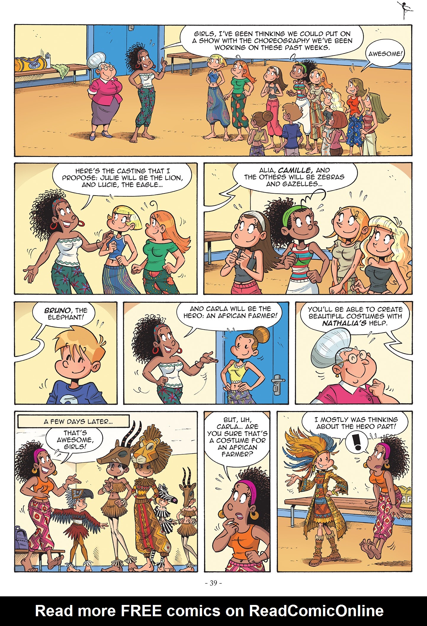 Read online Dance Class comic -  Issue #12 - 41