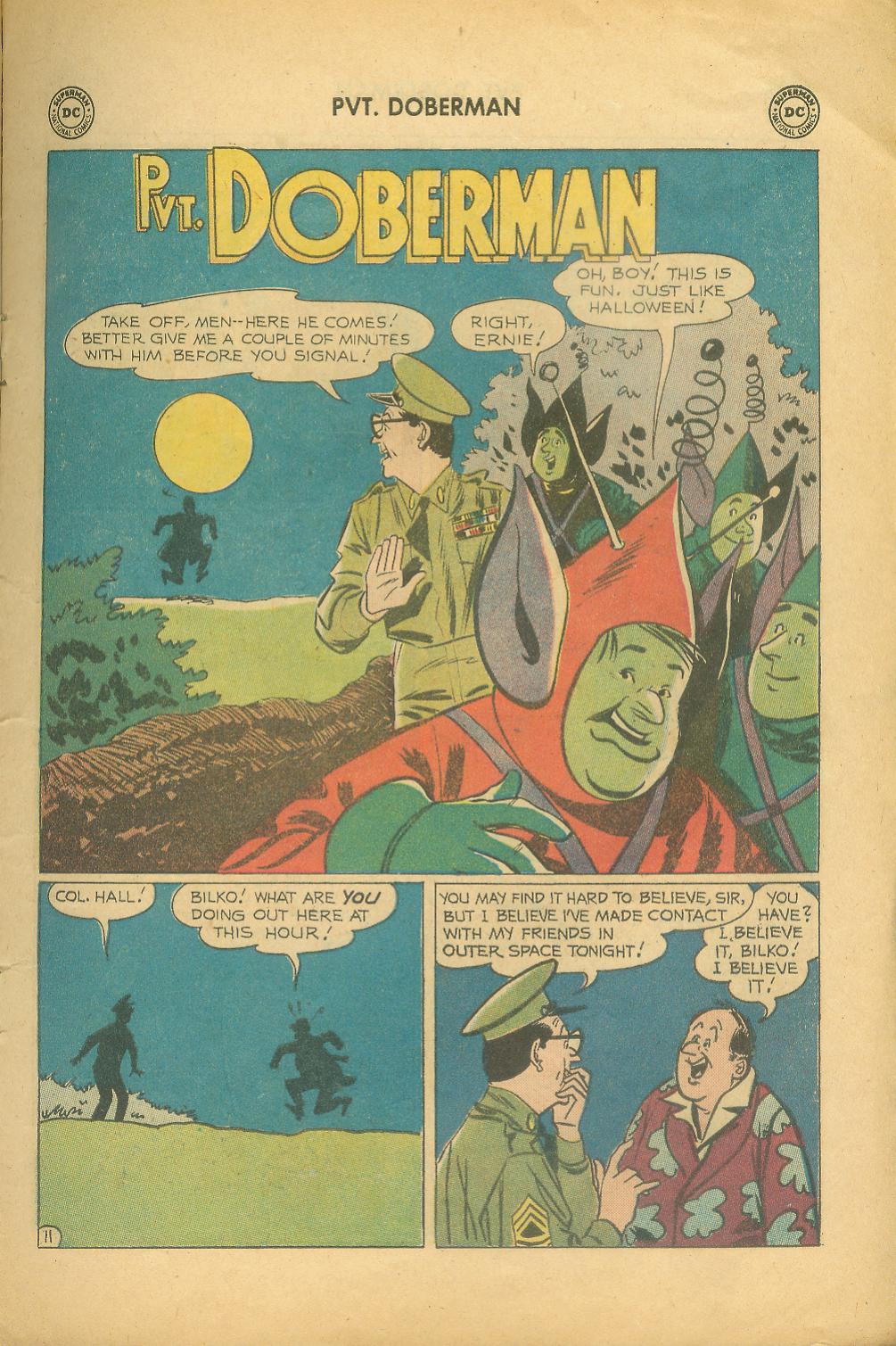 Read online Sgt. Bilko's Pvt. Doberman comic -  Issue #10 - 15