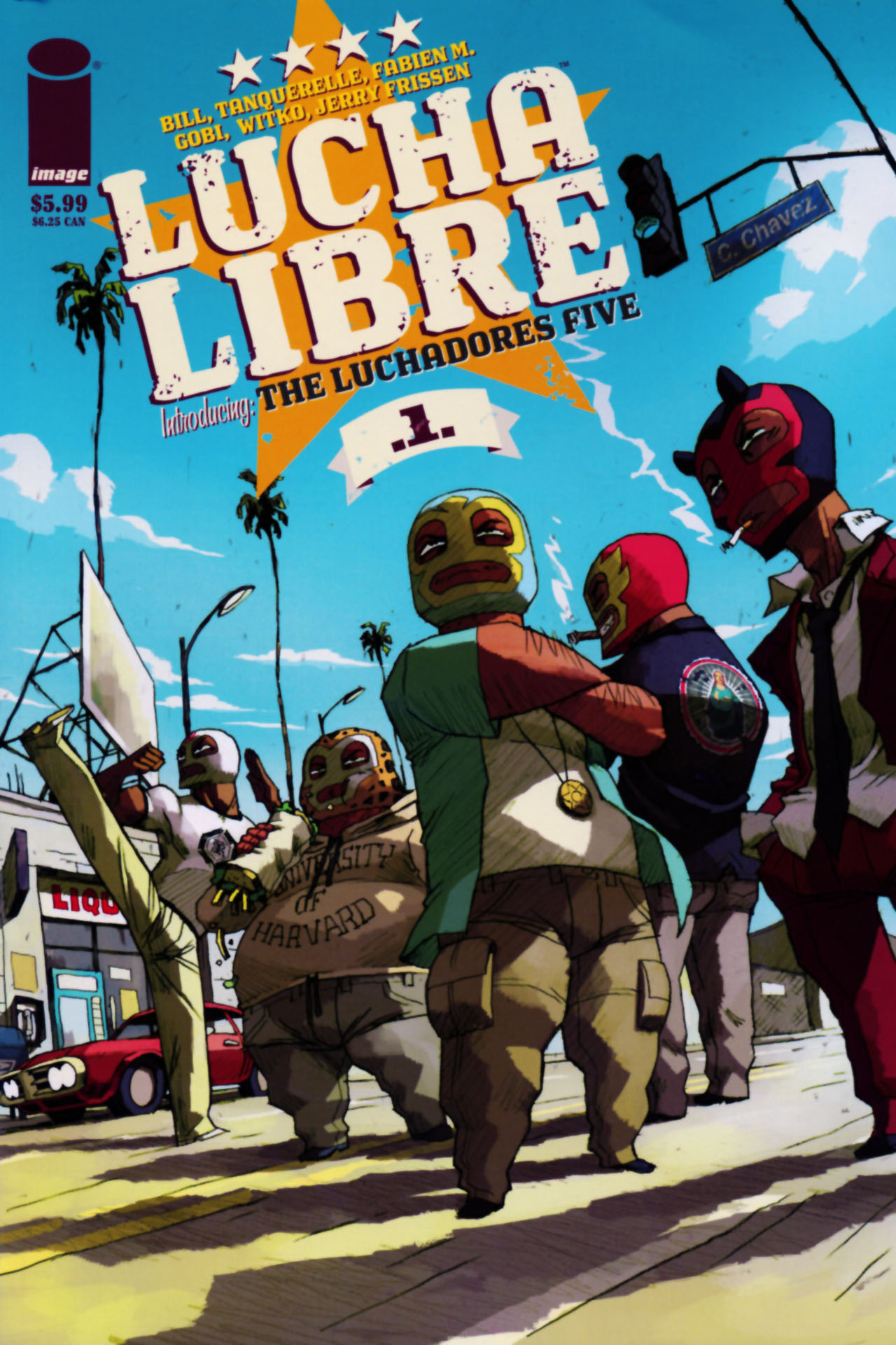 Read online Lucha Libre comic -  Issue #1 - 1