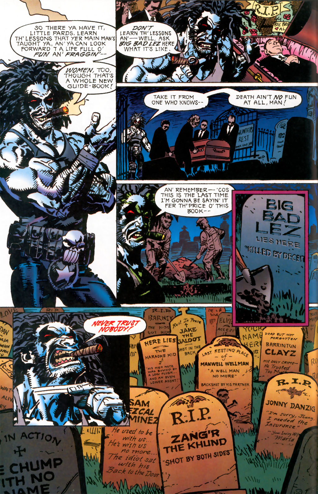 Read online Lobo: Bounty Hunting for Fun and Profit comic -  Issue # Full - 48