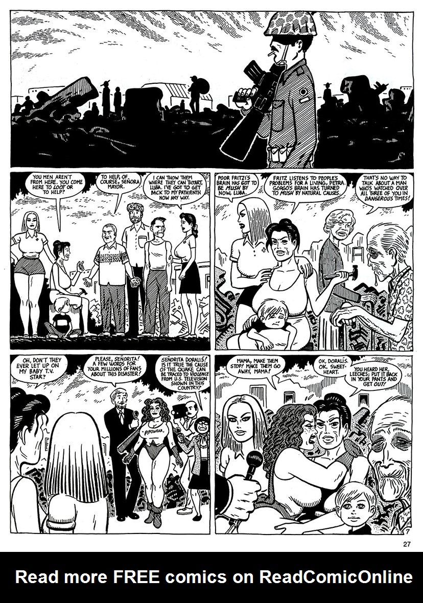 Read online Love and Rockets (1982) comic -  Issue #50 - 29