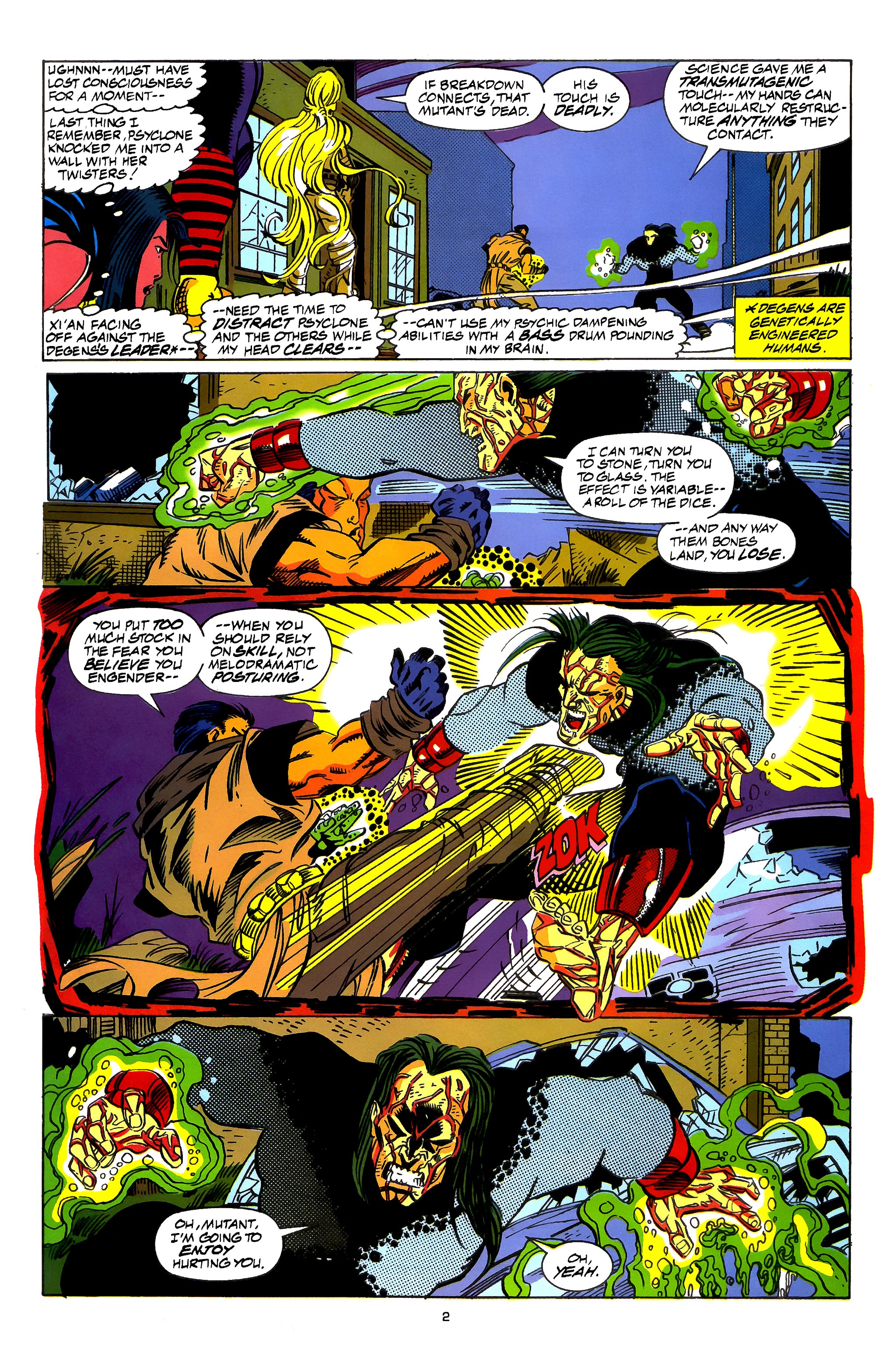 Read online X-Men 2099 comic -  Issue #7 - 3