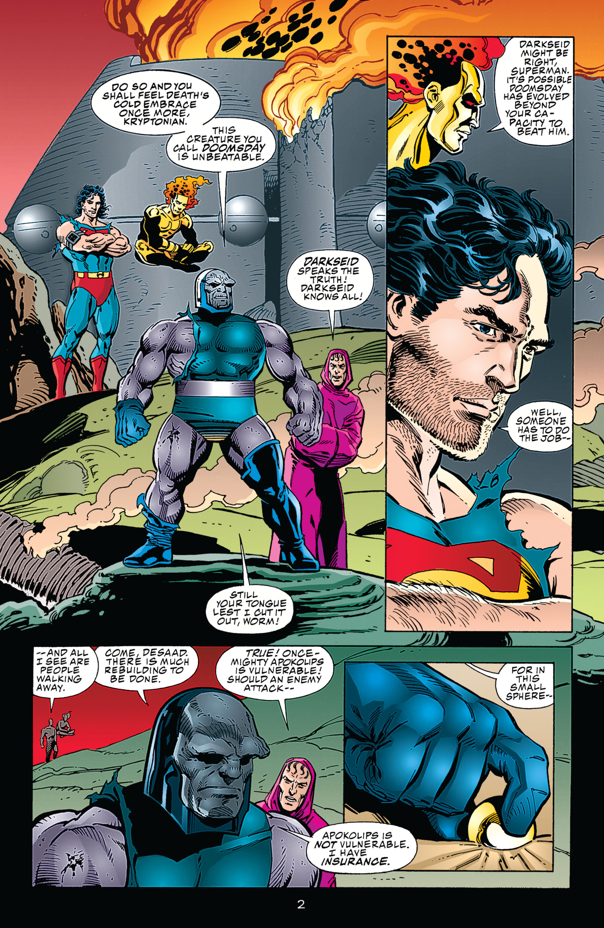 Read online Superman/Doomsday: Hunter/Prey comic -  Issue #3 - 4