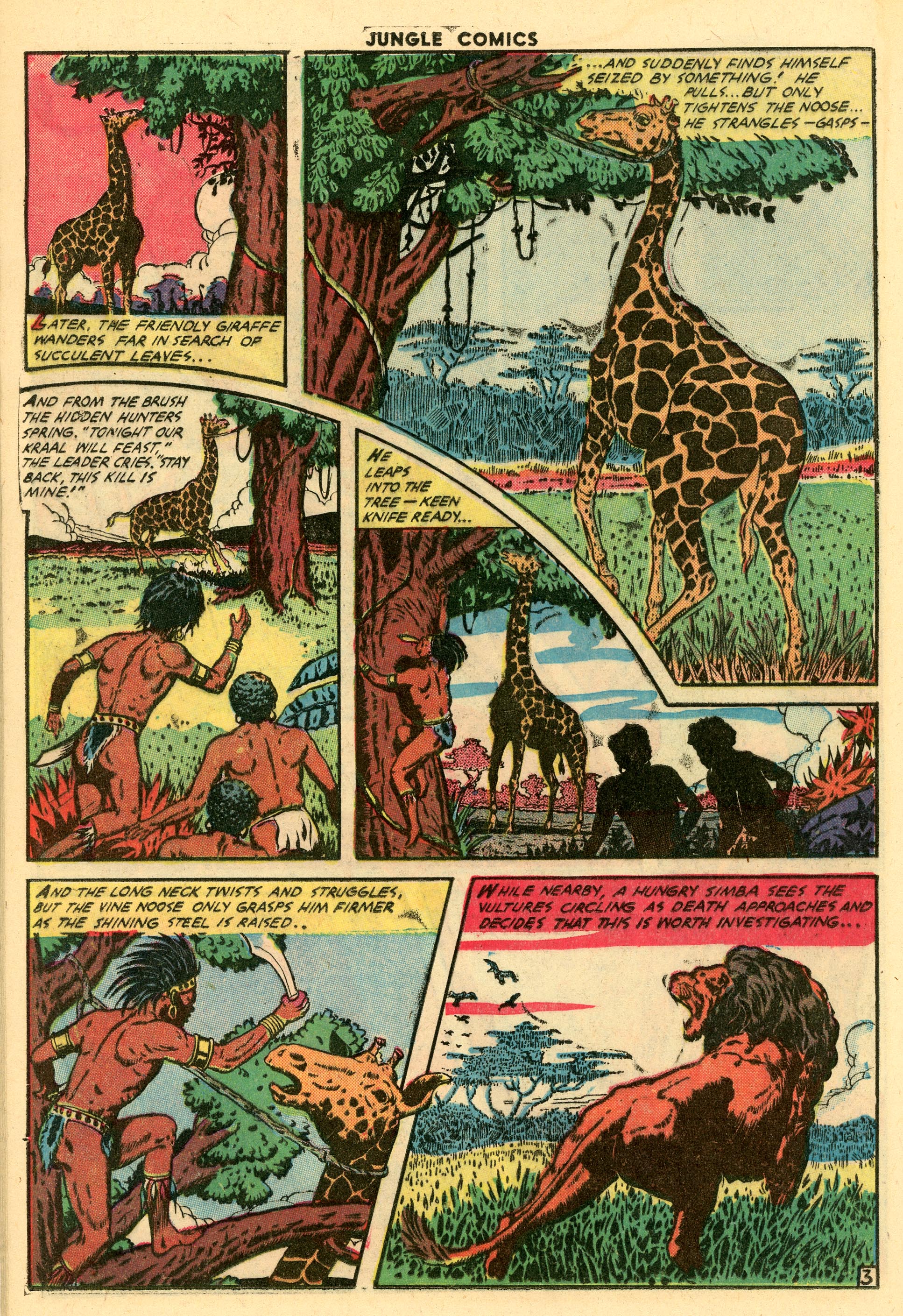 Read online Sheena, Queen of the Jungle (1942) comic -  Issue #15 - 16