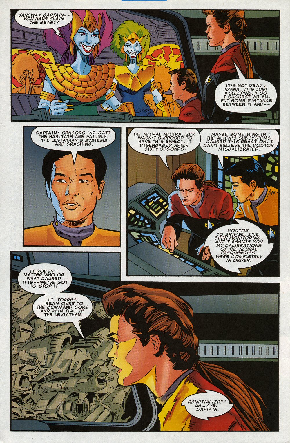 Read online Star Trek: Voyager comic -  Issue #12 - 17