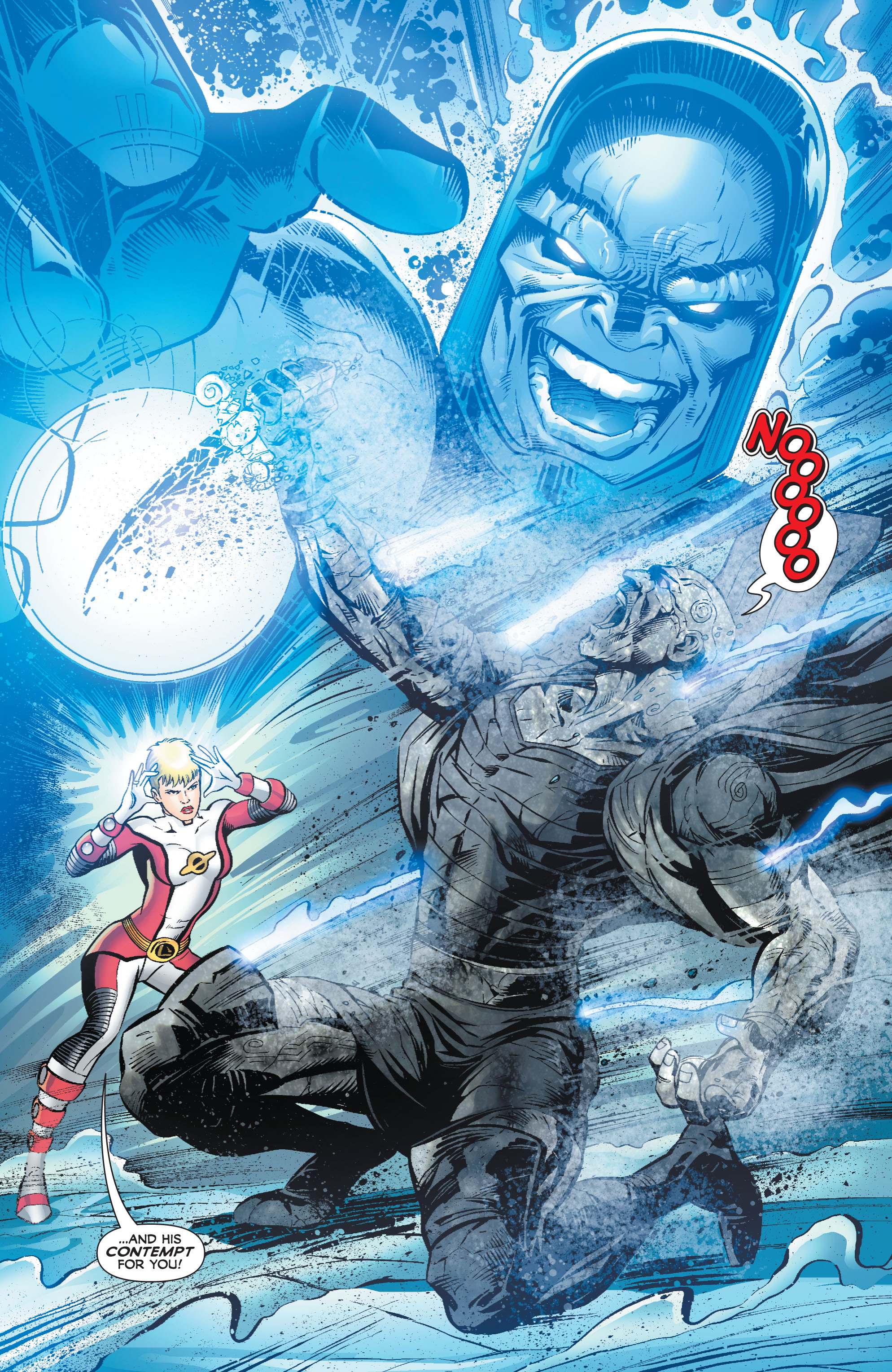 Read online Legion of Super-Heroes (2010) comic -  Issue #4 - 26