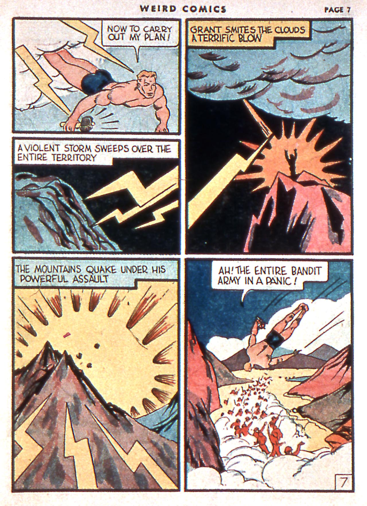 Read online Weird Comics comic -  Issue #4 - 9