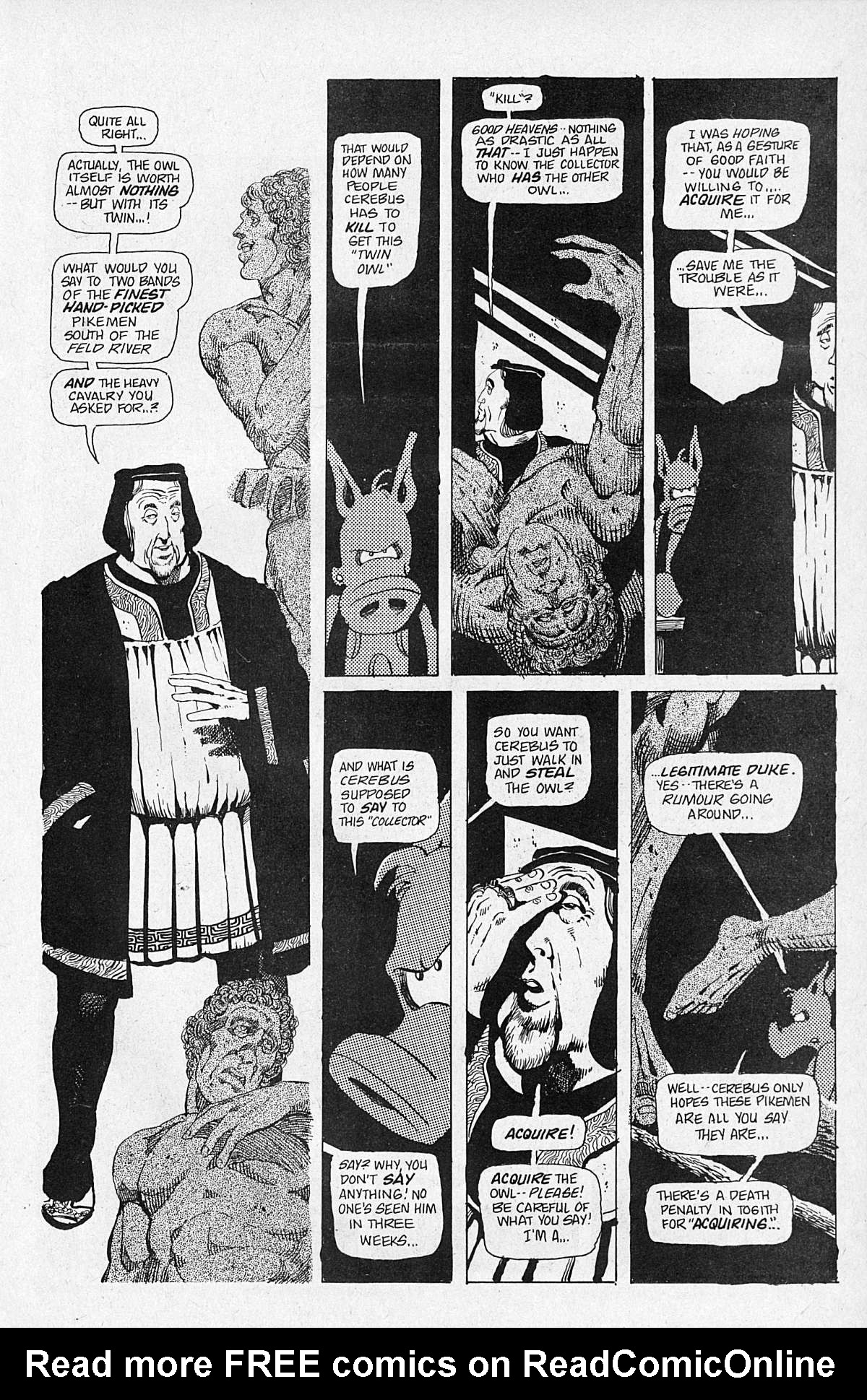 Read online Cerebus comic -  Issue #19 - 11