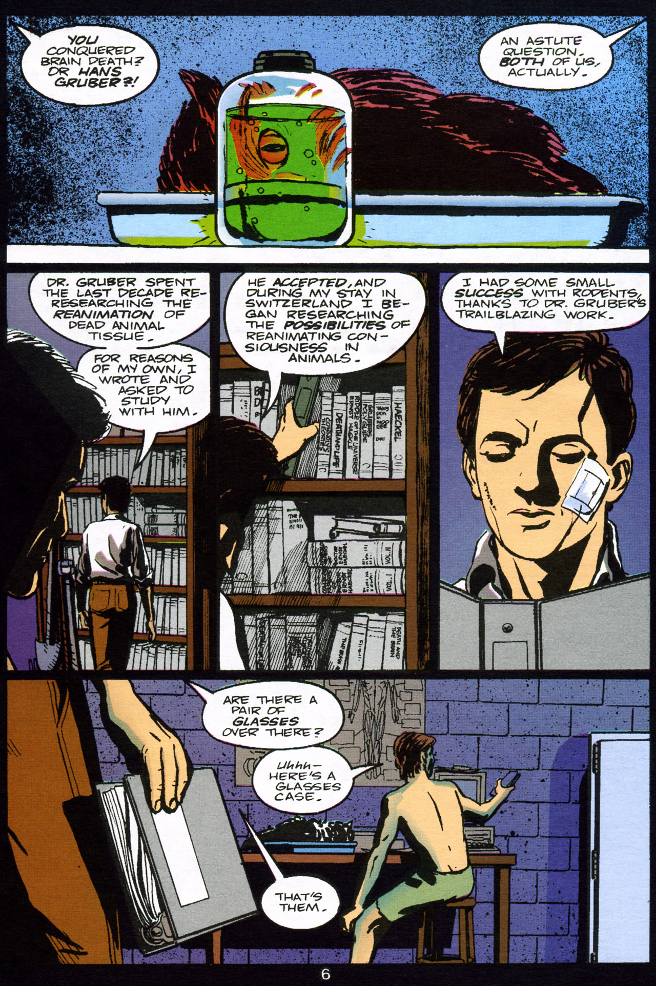 Read online Re-Animator (1991) comic -  Issue #2 - 8