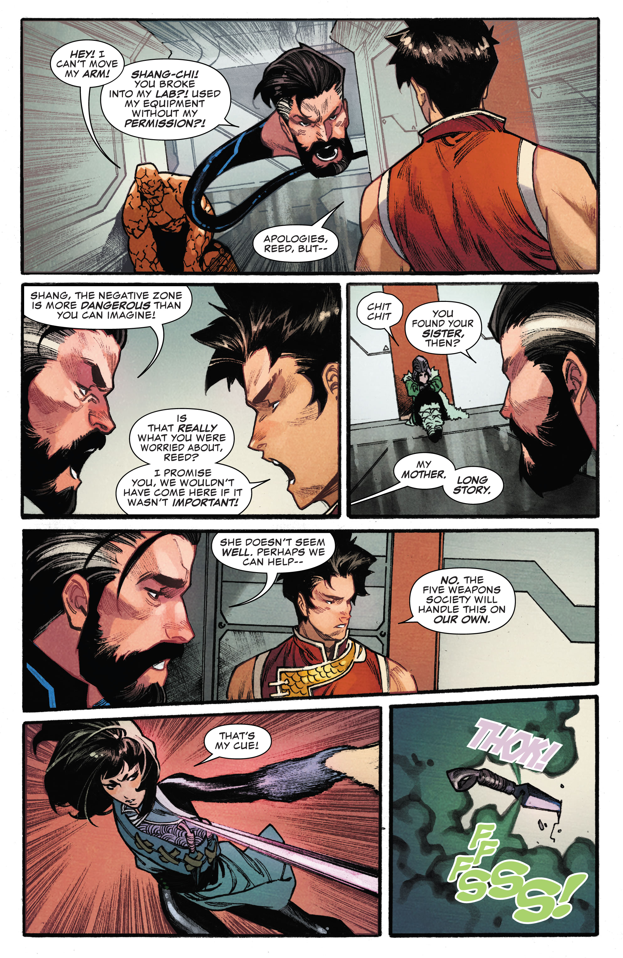 Read online Shang-Chi (2021) comic -  Issue #4 - 19
