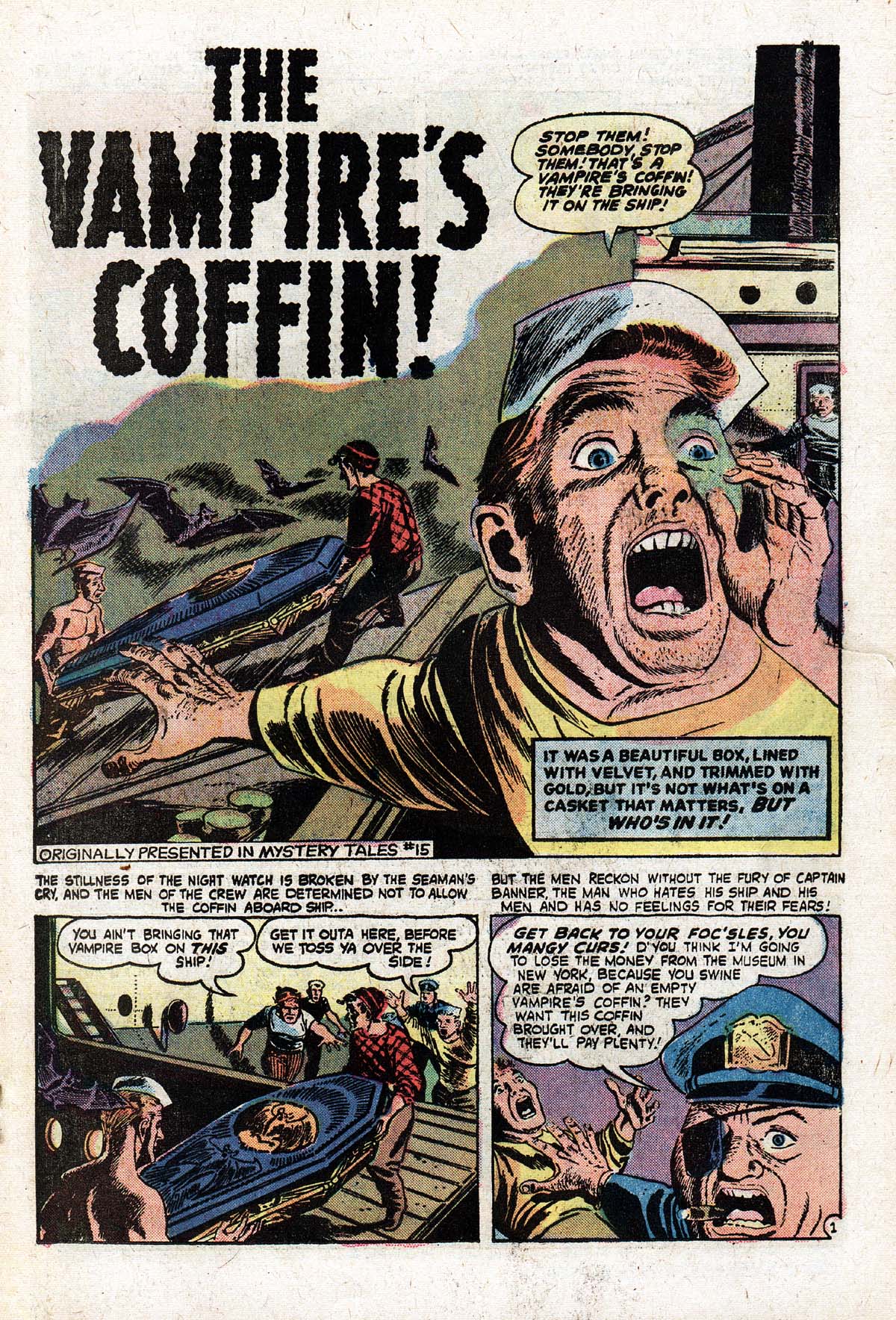 Read online Mystery Tales comic -  Issue #15 - 2