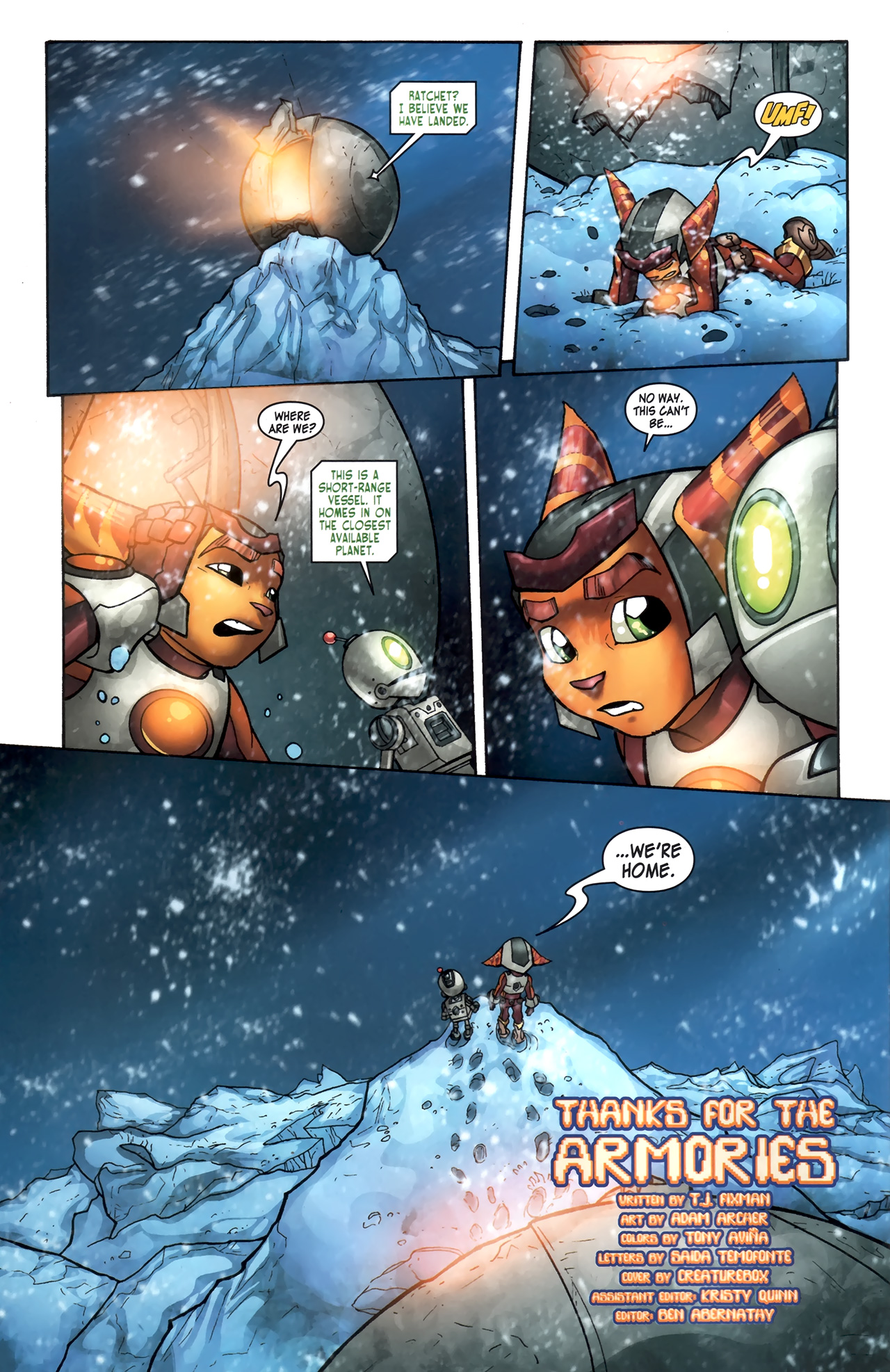 Read online Ratchet & Clank comic -  Issue #4 - 23