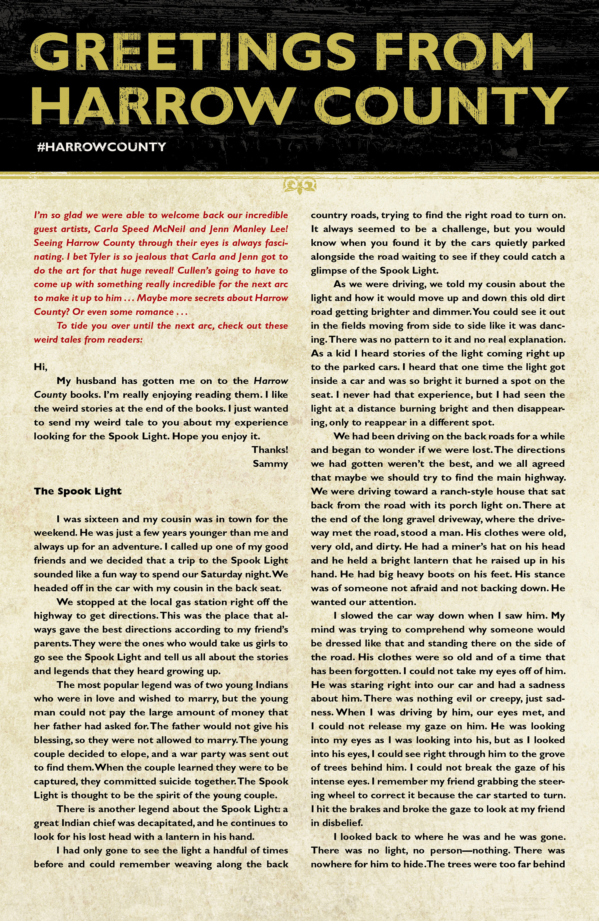 Read online Harrow County comic -  Issue #18 - 25