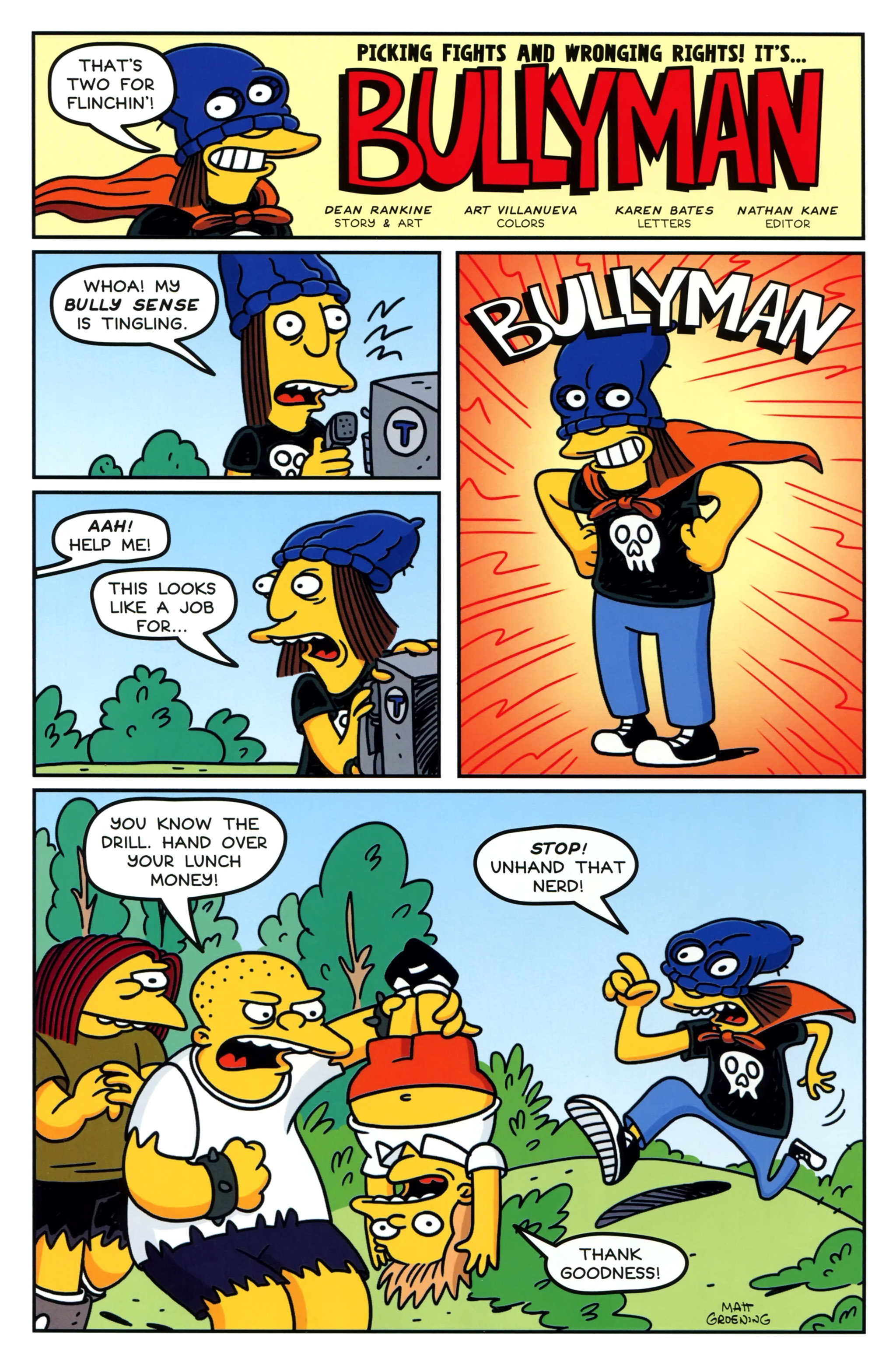 Read online Simpsons One-Shot Wonders: Jimbo comic -  Issue # Full - 19