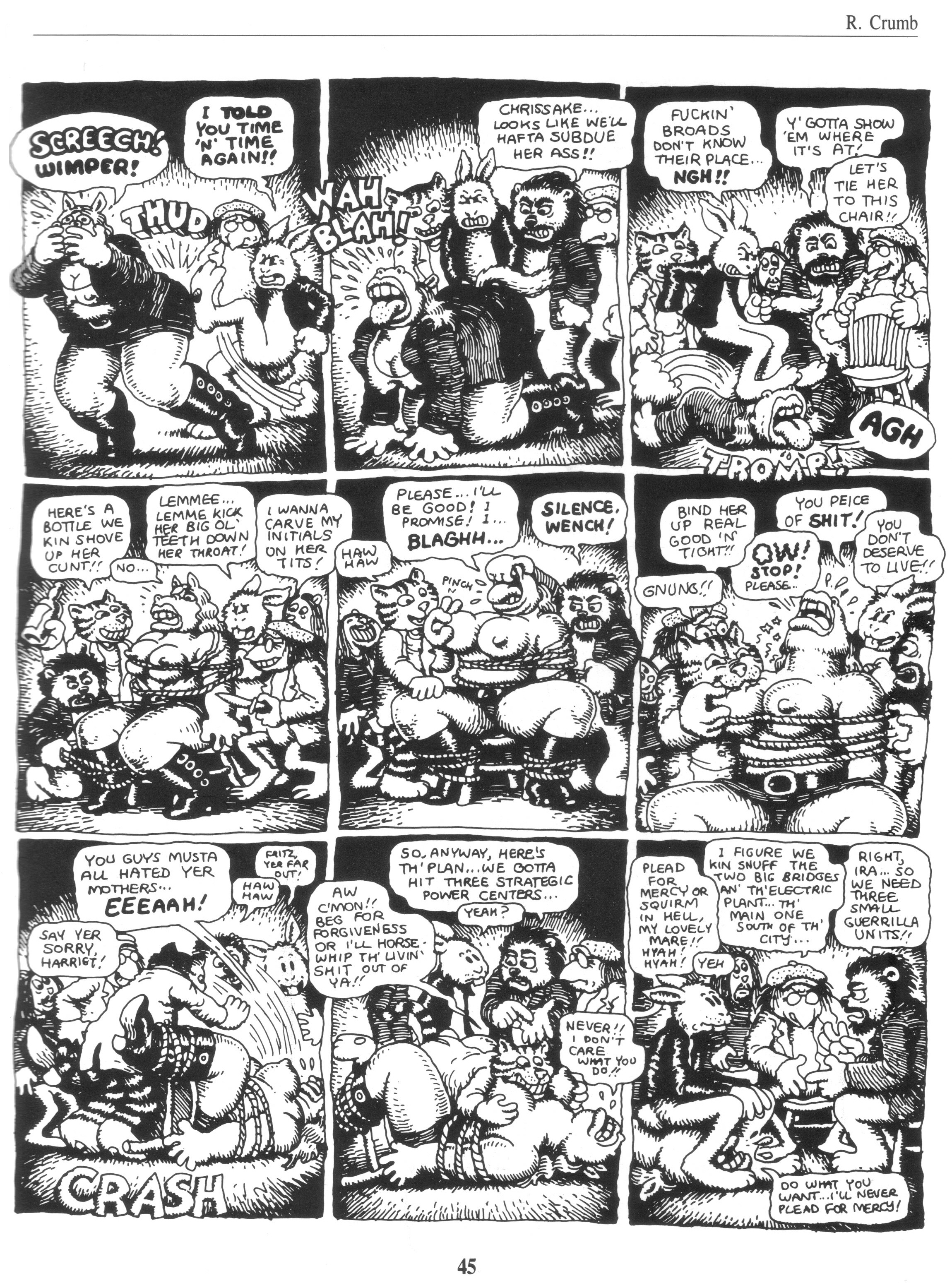 Read online The Complete Crumb Comics comic -  Issue # TPB 5 - 56