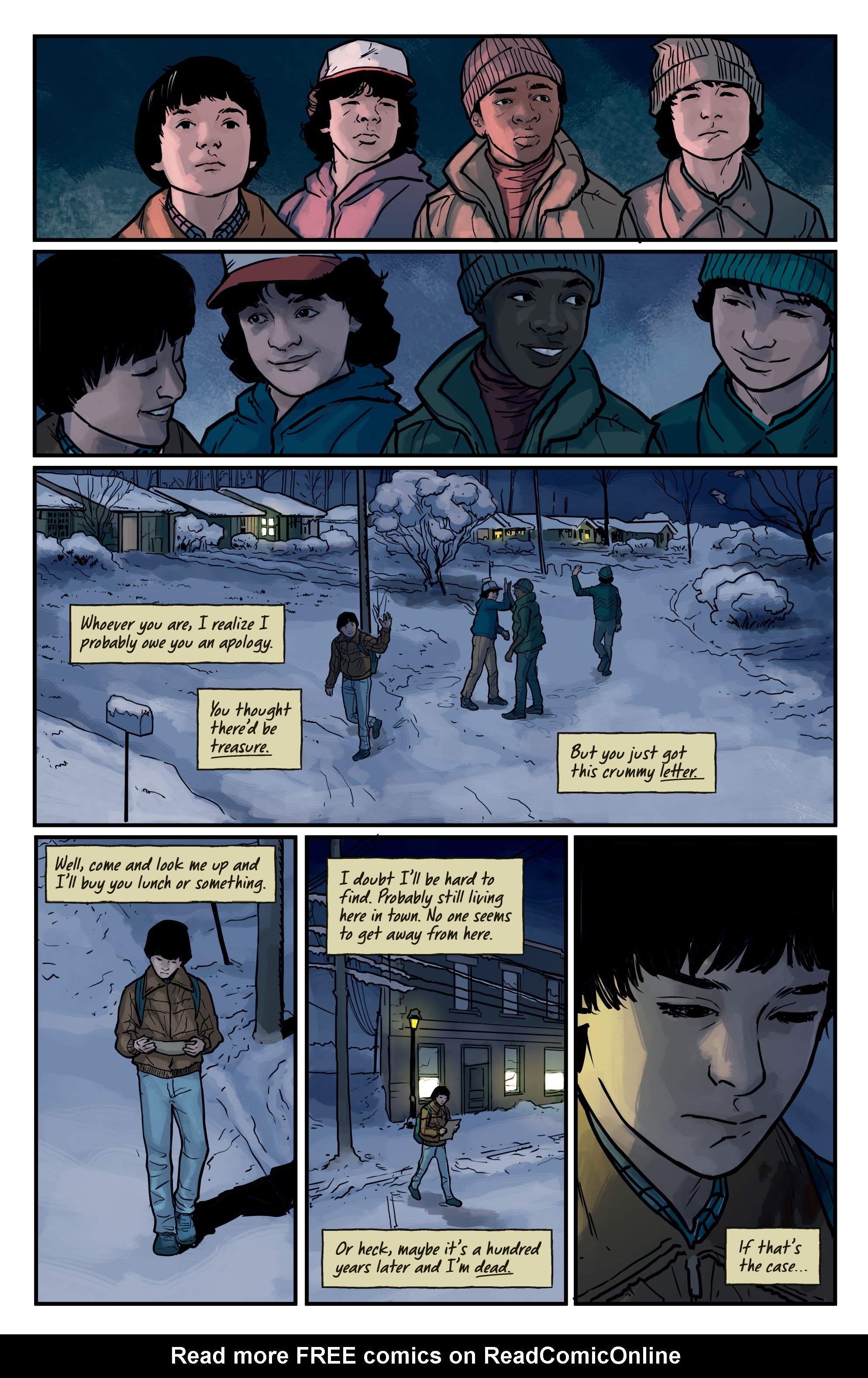 Read online Stranger Things: The Tomb of Ybwen comic -  Issue #4 - 20