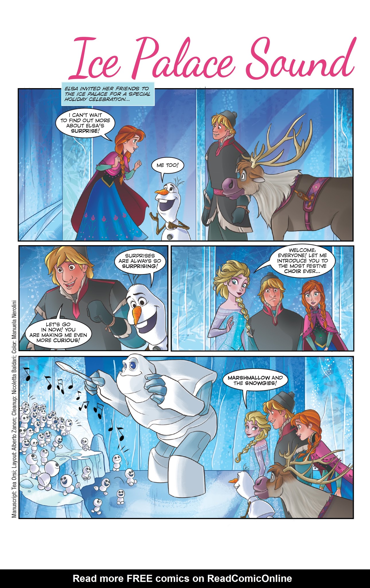 Read online Disney Frozen comic -  Issue #5 - 27