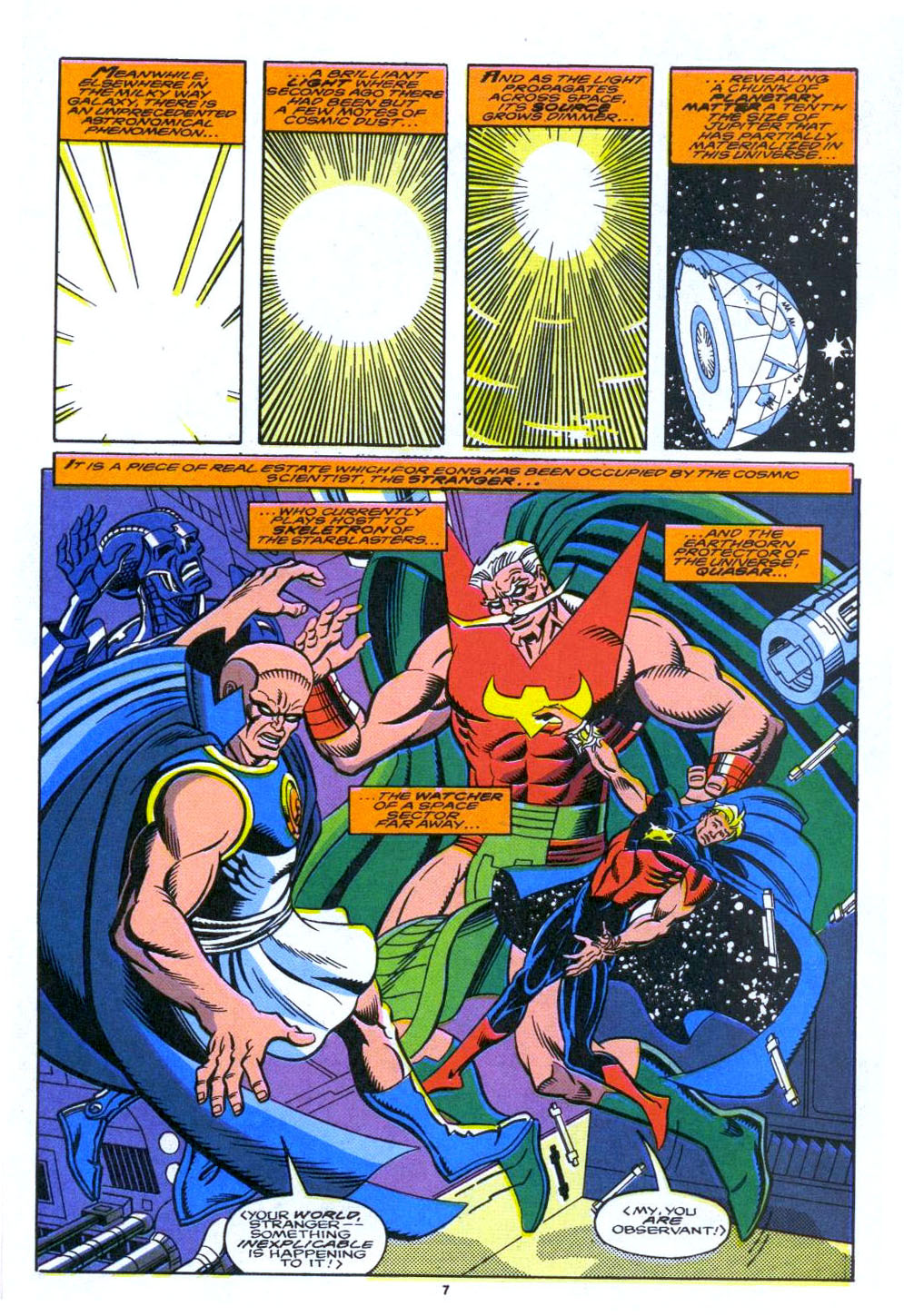 Read online Quasar comic -  Issue #56 - 7