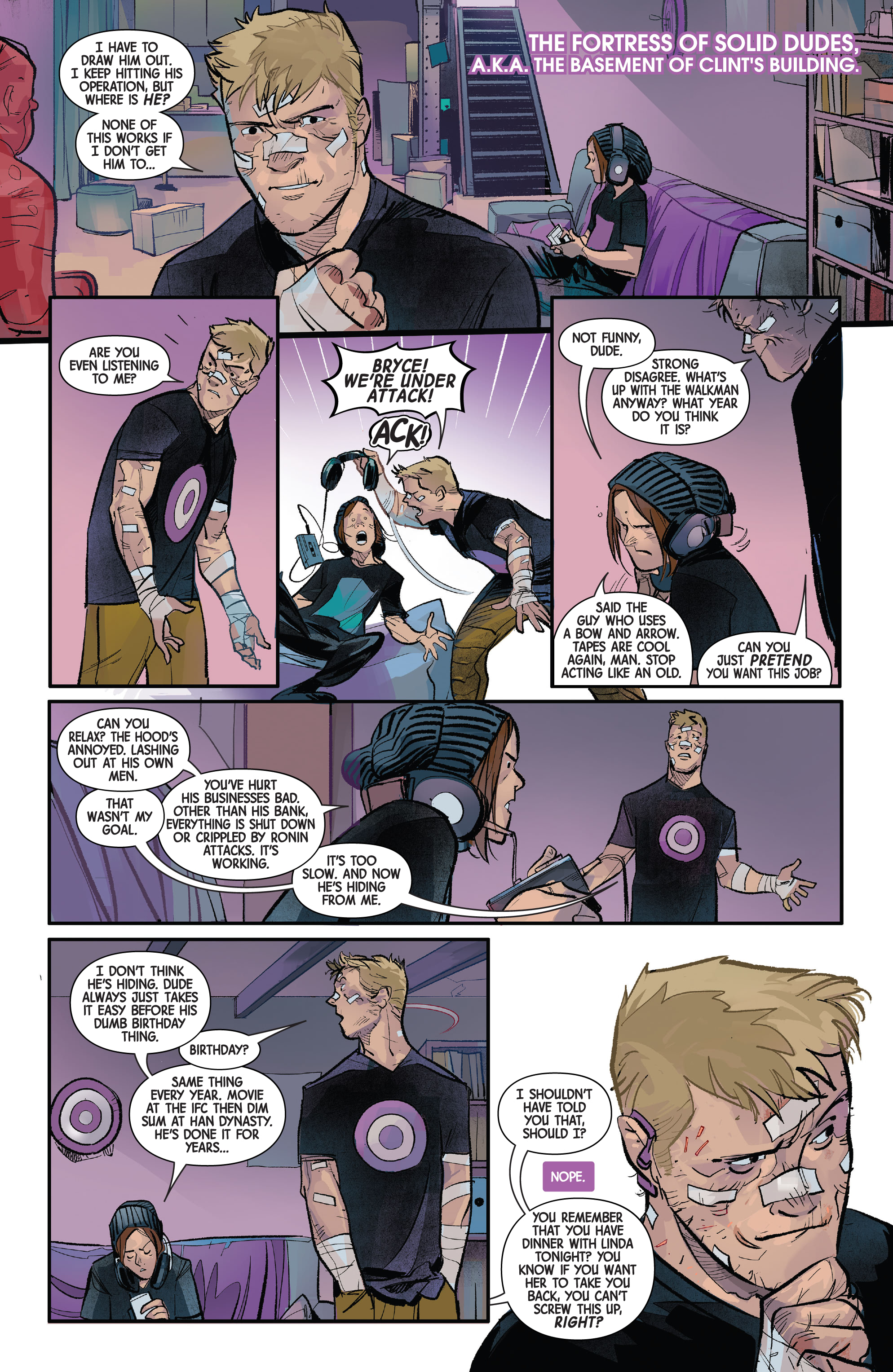 Read online Hawkeye: Freefall comic -  Issue #5 - 11