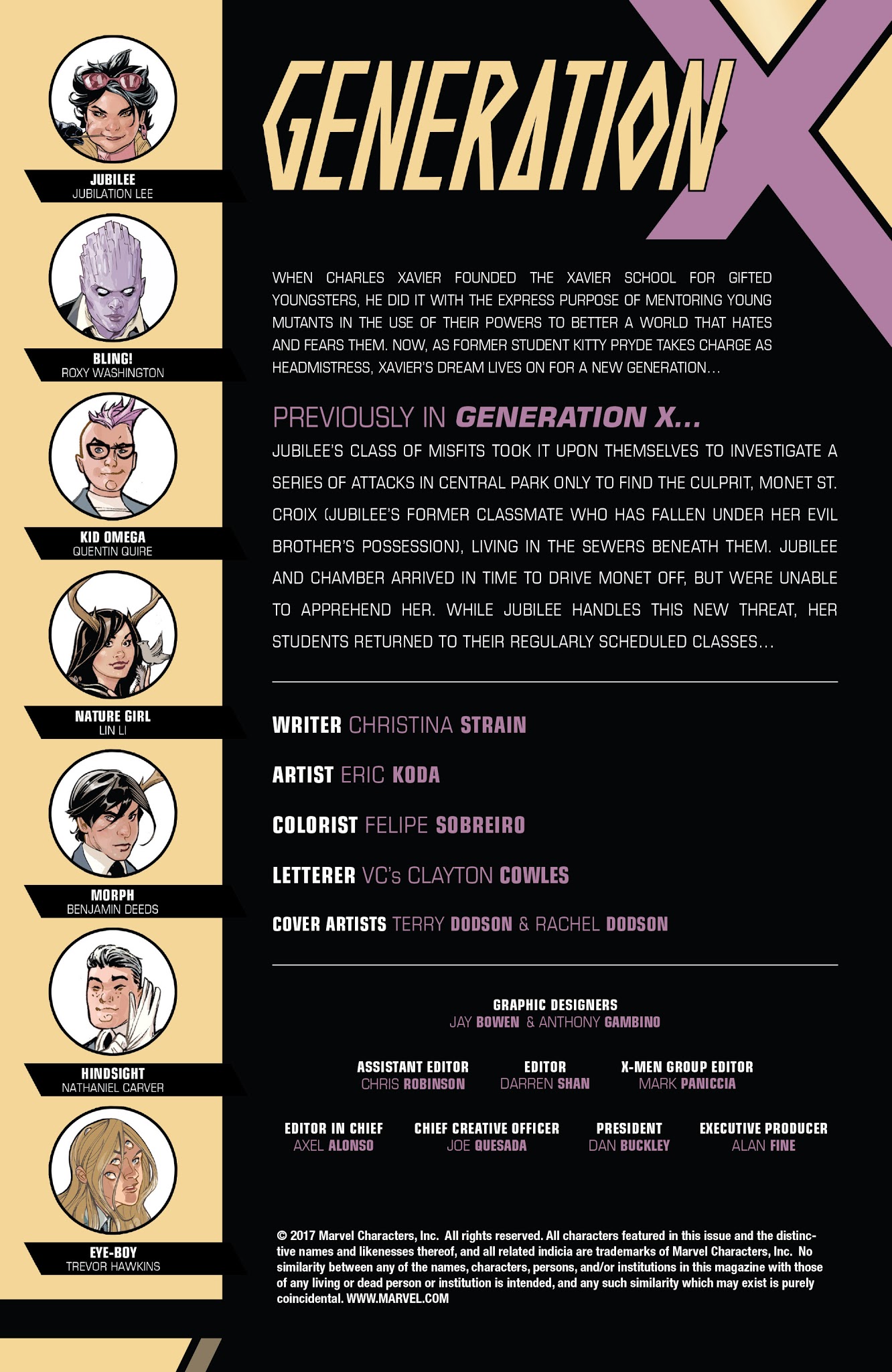 Read online Generation X (2017) comic -  Issue #6 - 2