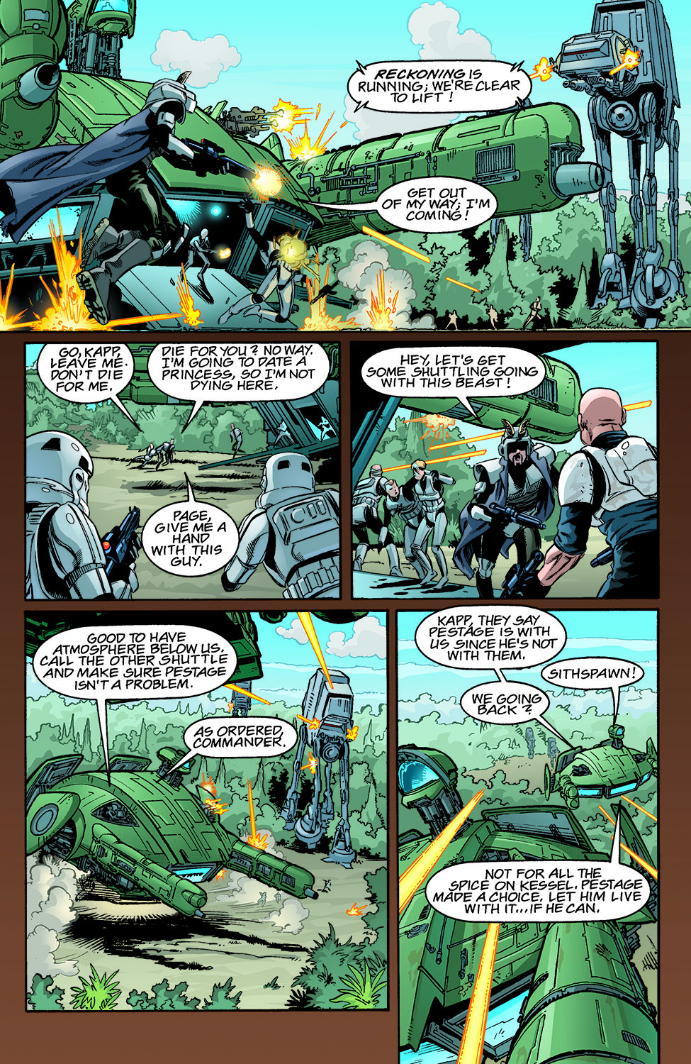 Read online Star Wars: X-Wing Rogue Squadron comic -  Issue #35 - 17