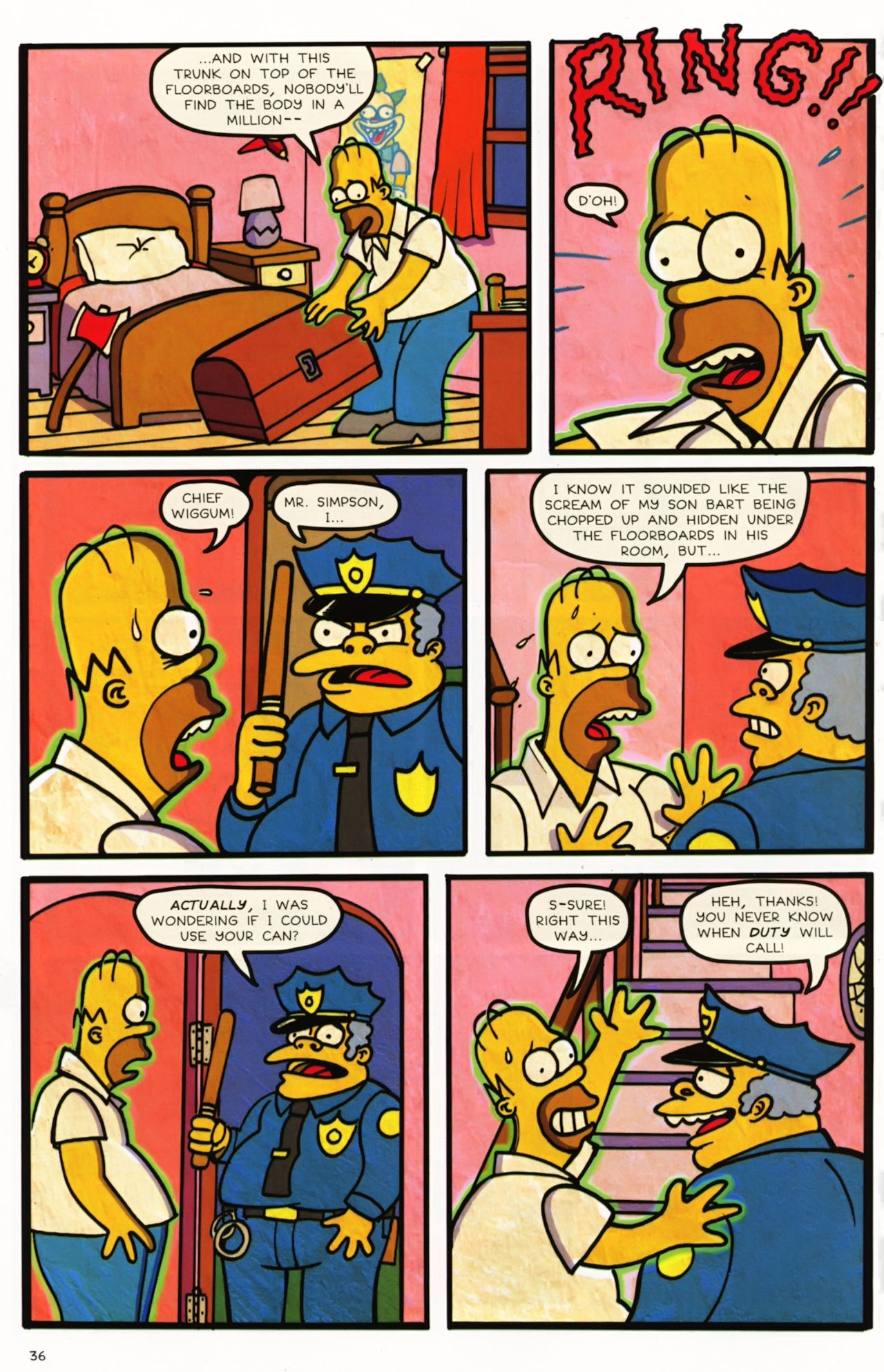 Read online Treehouse of Horror comic -  Issue #16 - 39