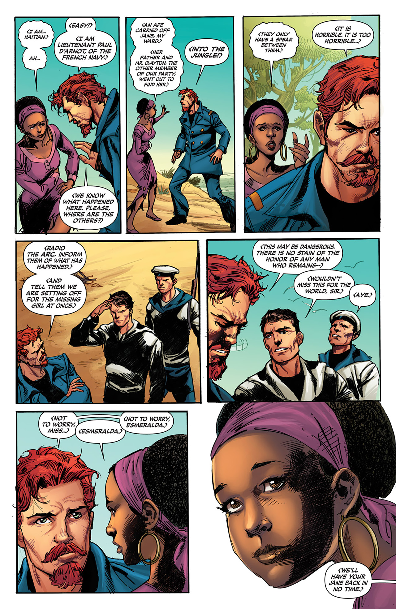 Read online Lord Of The Jungle (2012) comic -  Issue #4 - 10