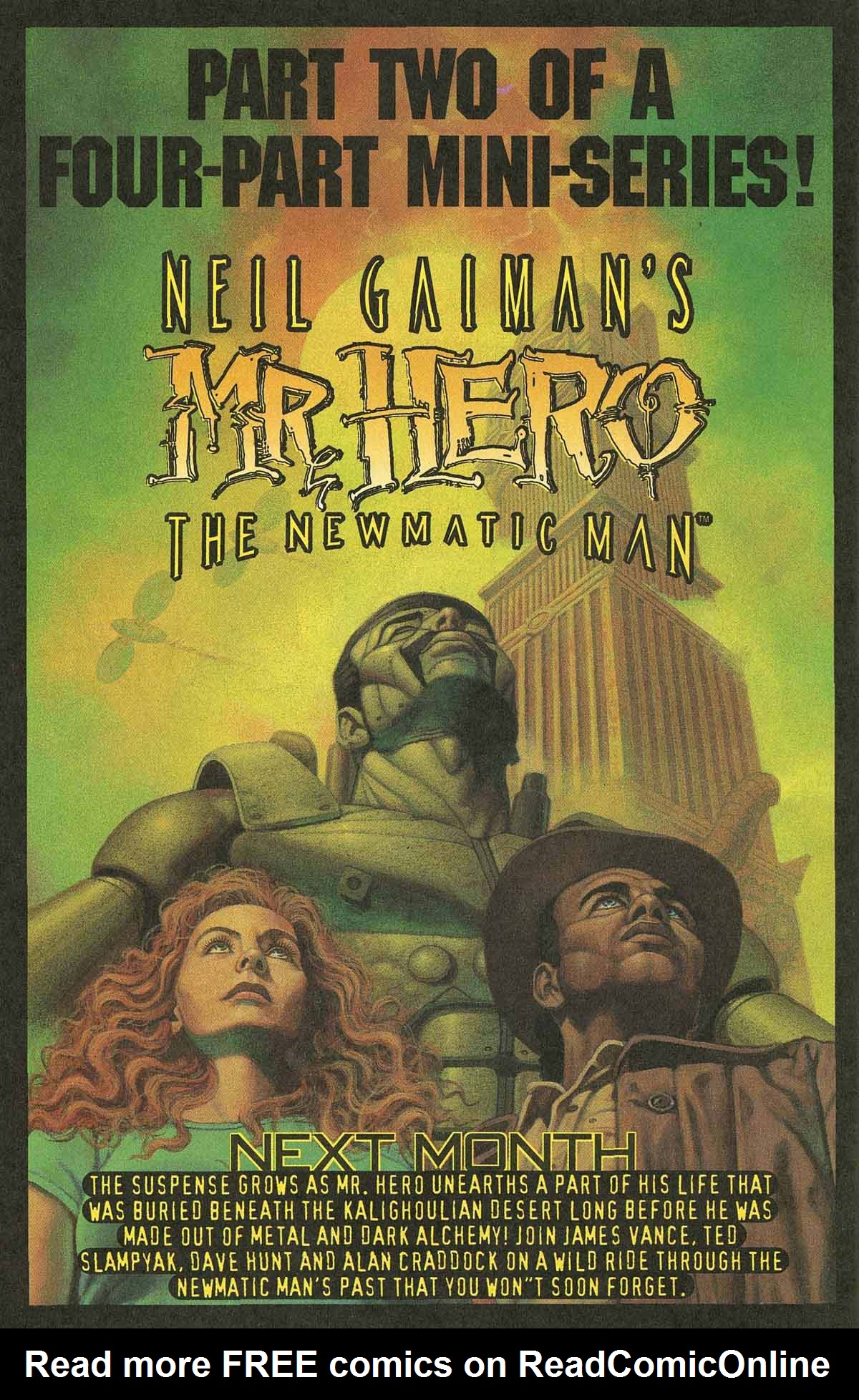 Read online Neil Gaiman's Mr. Hero - The Newmatic Man (1995) comic -  Issue #15 - 30