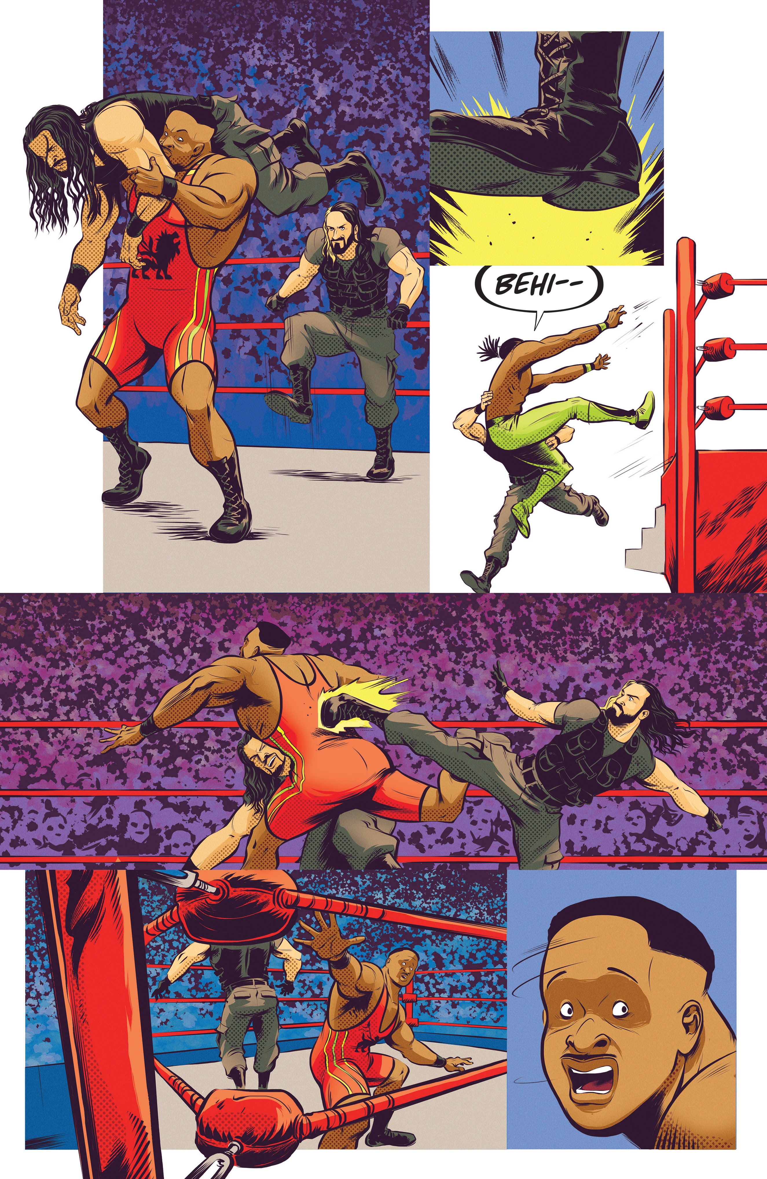 Read online WWE The New Day: Power of Positivity comic -  Issue #1 - 34