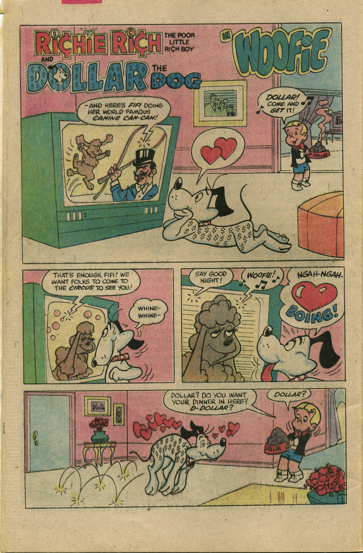 Read online Richie Rich & Dollar the Dog comic -  Issue #12 - 28
