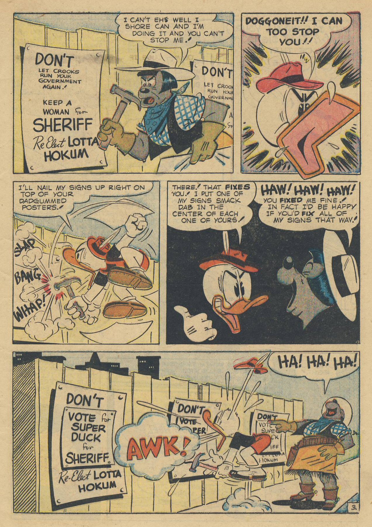 Read online Super Duck Comics comic -  Issue #49 - 5