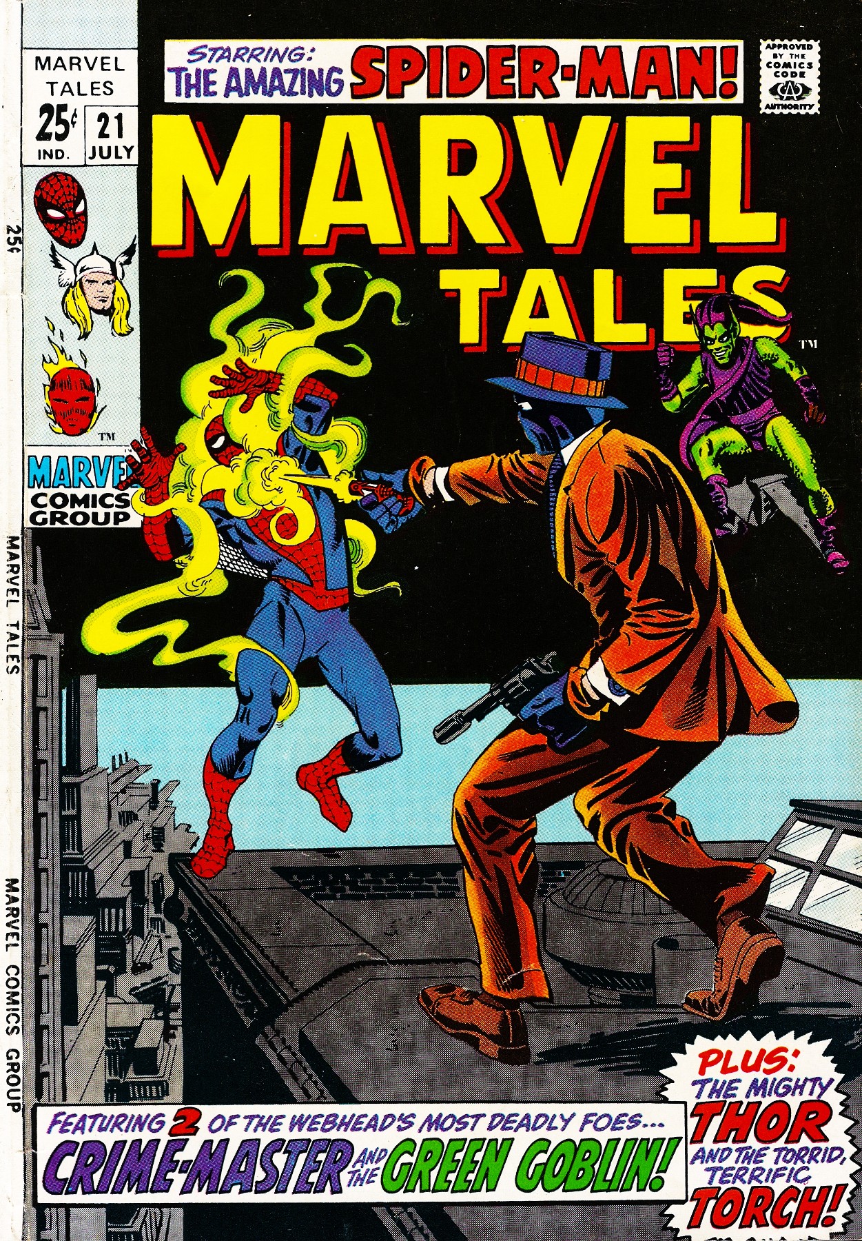 Read online Marvel Tales (1964) comic -  Issue #21 - 1